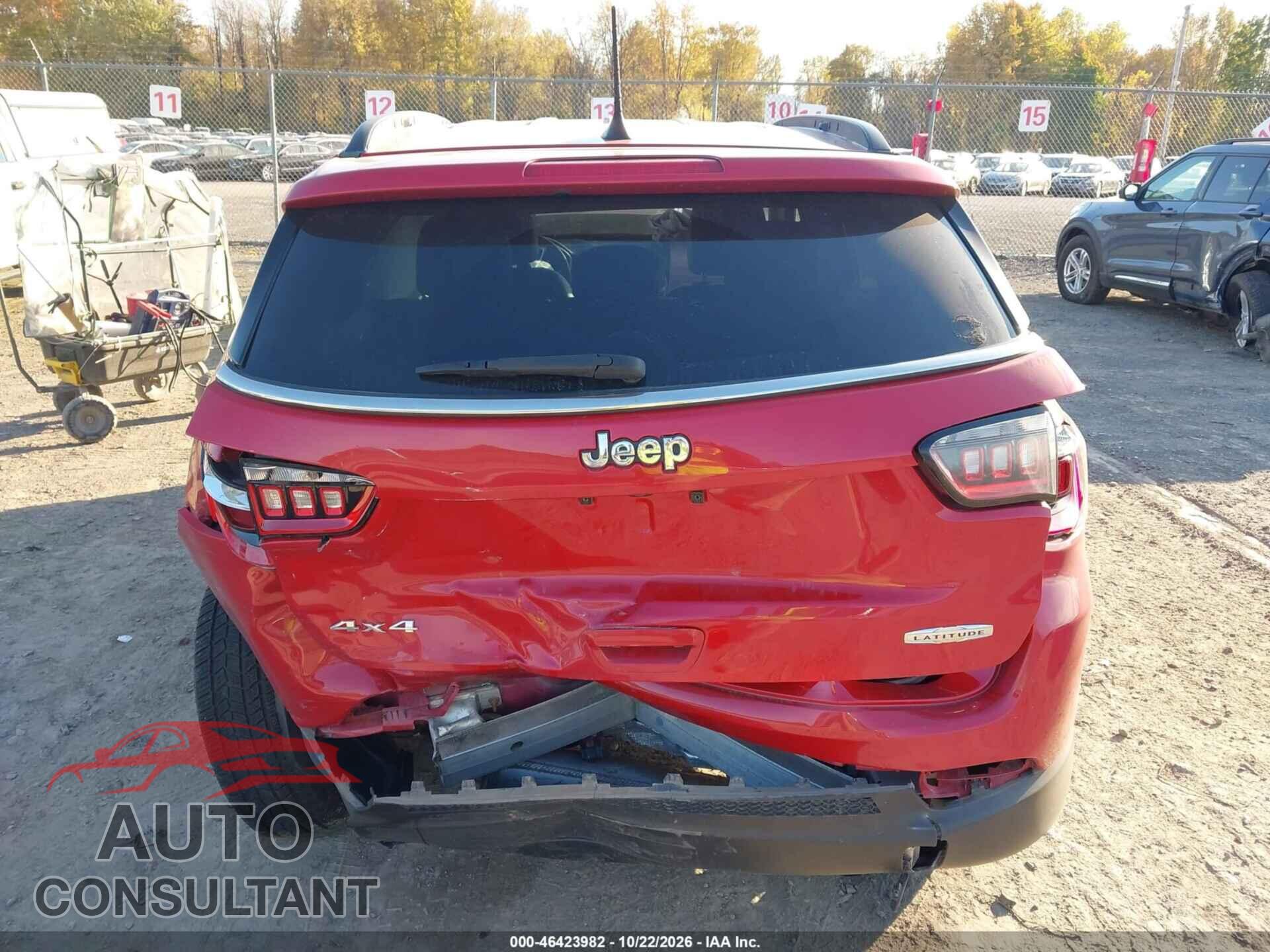 JEEP NEW COMPASS 2017 - 3C4NJDBB4HT628666