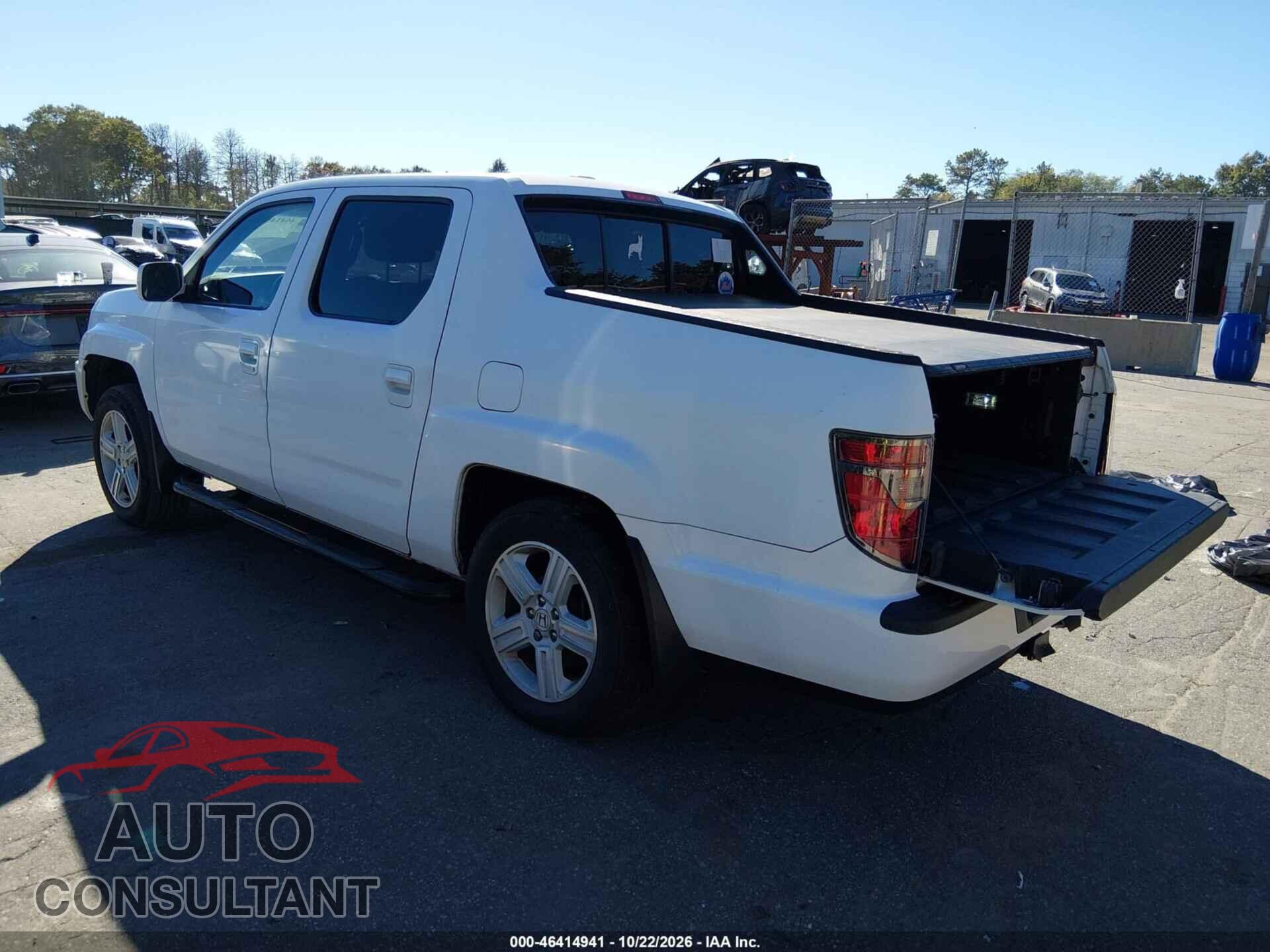 HONDA RIDGELINE 2012 - 5FPYK1F58CB452796