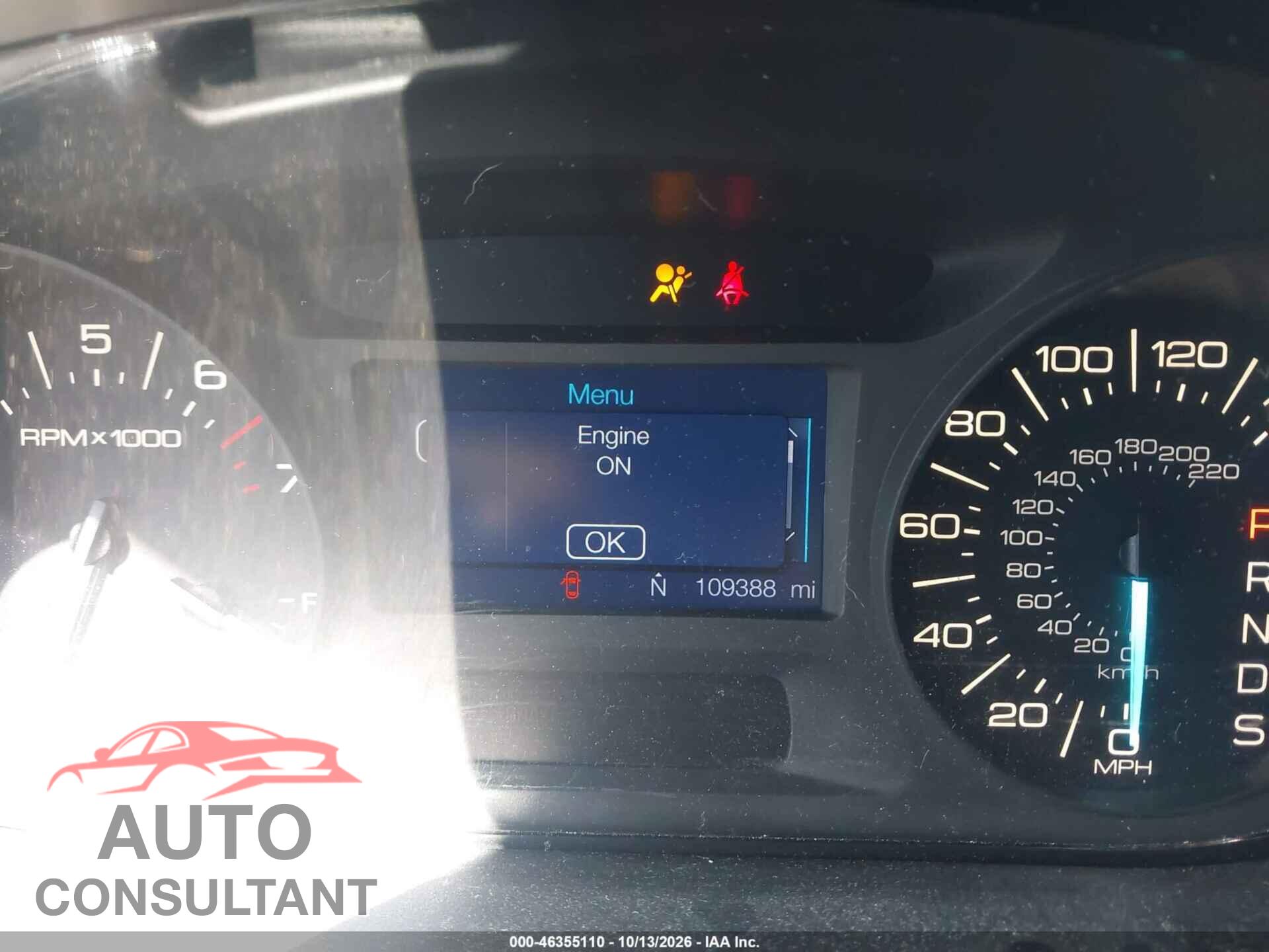 FORD EDGE 2013 - 2FMDK3GC1DBB54567