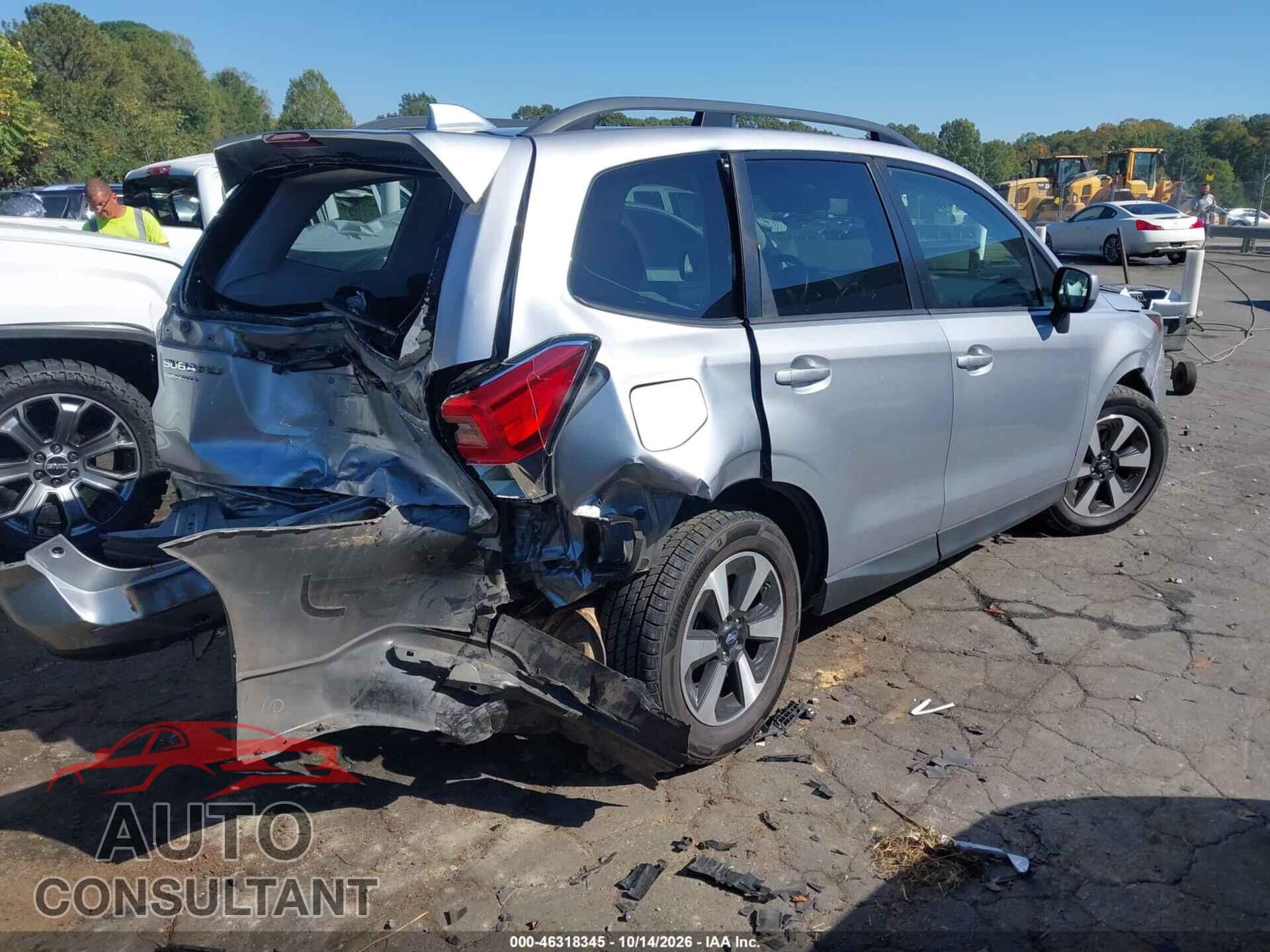 SUBARU FORESTER 2017 - JF2SJAEC7HH437216