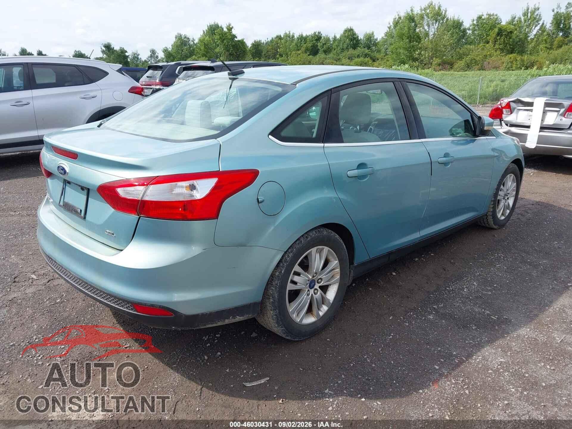 FORD FOCUS 2012 - 1FAHP3H26CL363479
