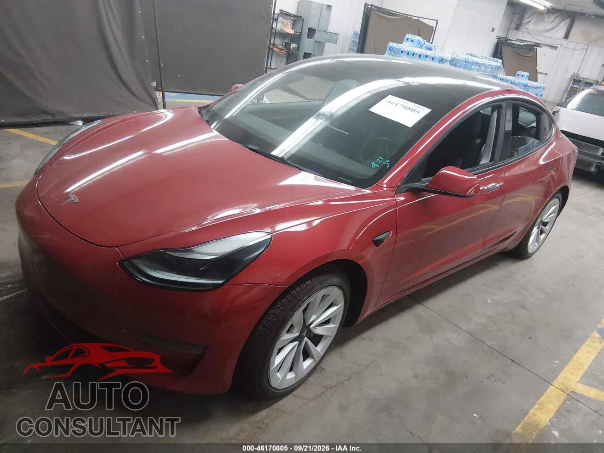 TESLA MODEL 3 2022 - 5YJ3E1EB8NF201863