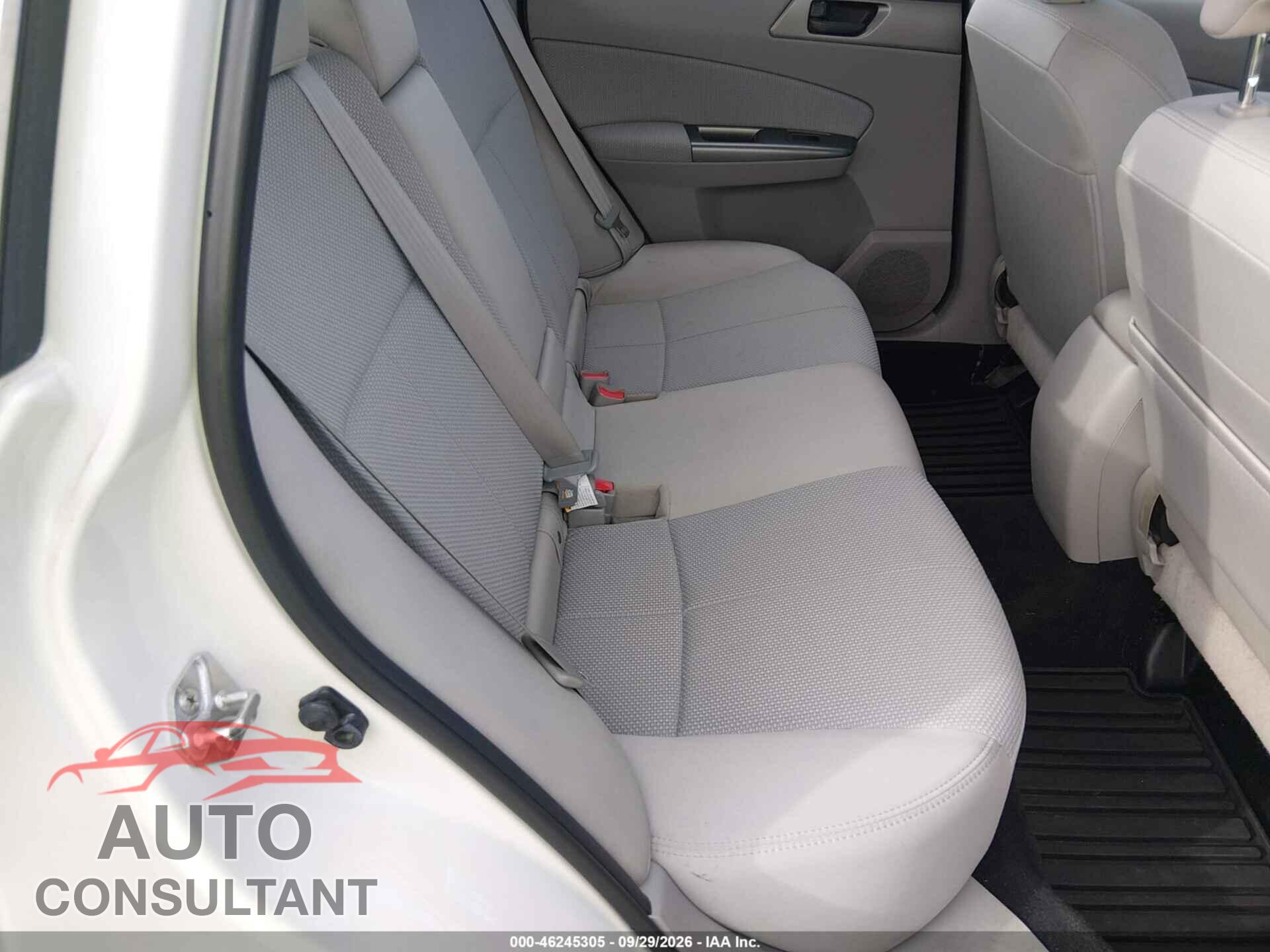 SUBARU FORESTER 2012 - JF2SHBBC2CH412738