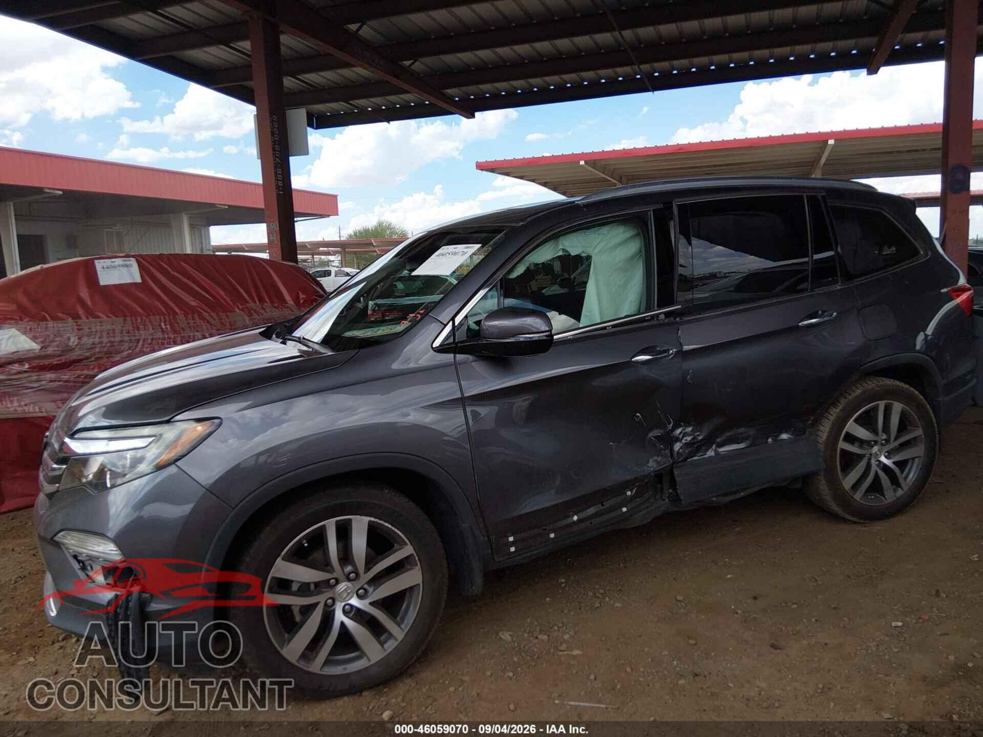 HONDA PILOT 2017 - 5FNYF5H97HB004027