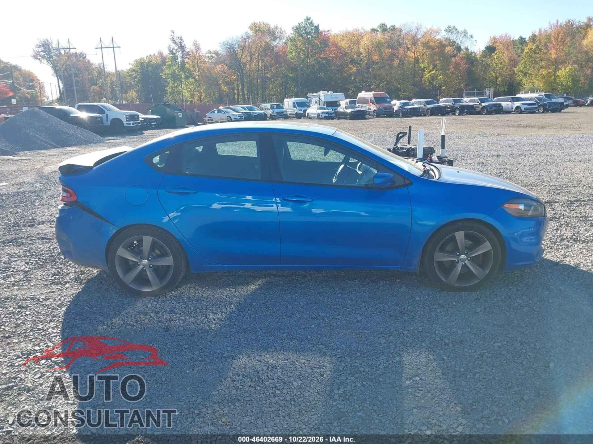 DODGE DART 2015 - 1C3CDFEB0FD421768