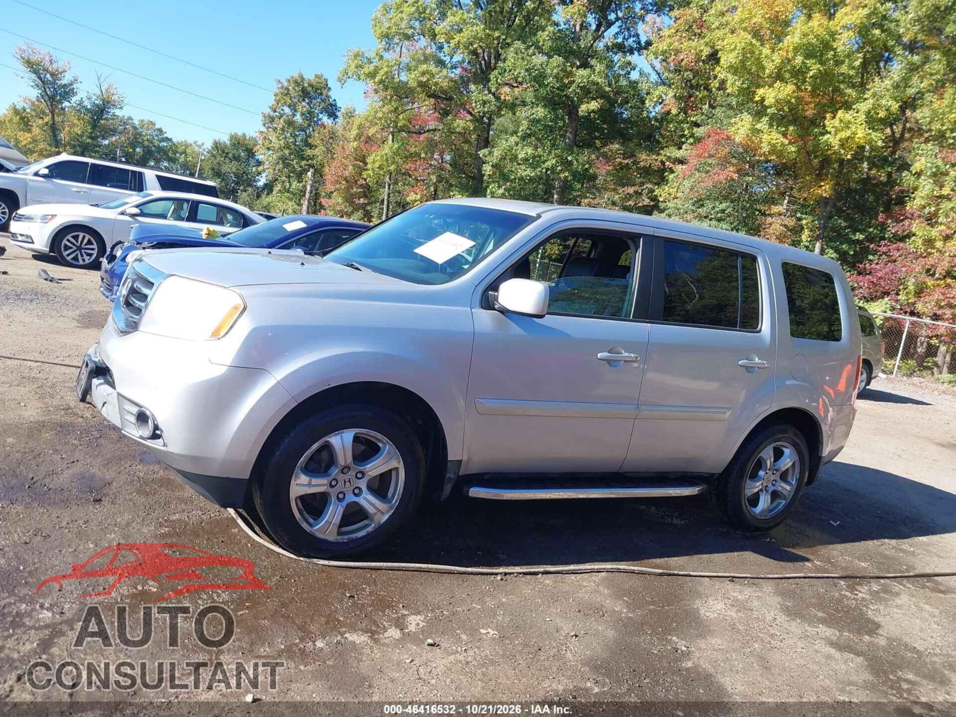 HONDA PILOT 2012 - 5FNYF4H67CB040938
