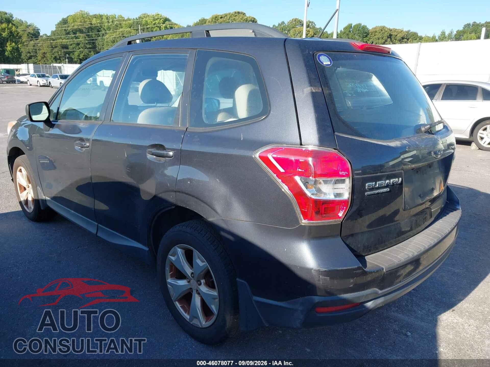 SUBARU FORESTER 2015 - JF2SJABC8FH481632