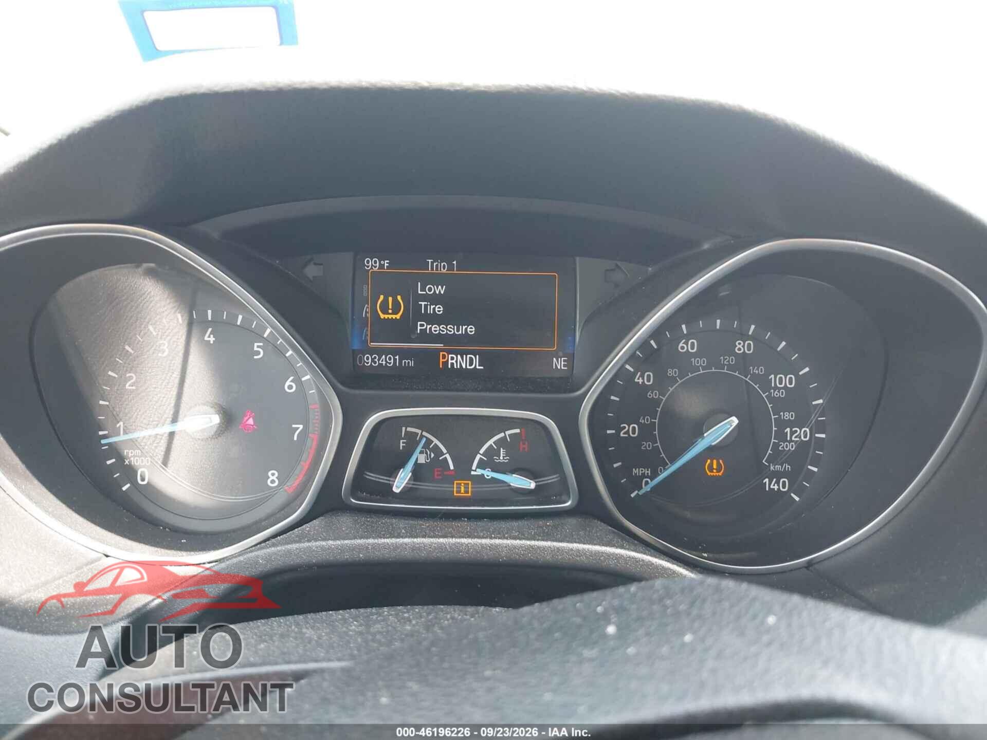 FORD FOCUS 2018 - 1FADP3F29JL212909