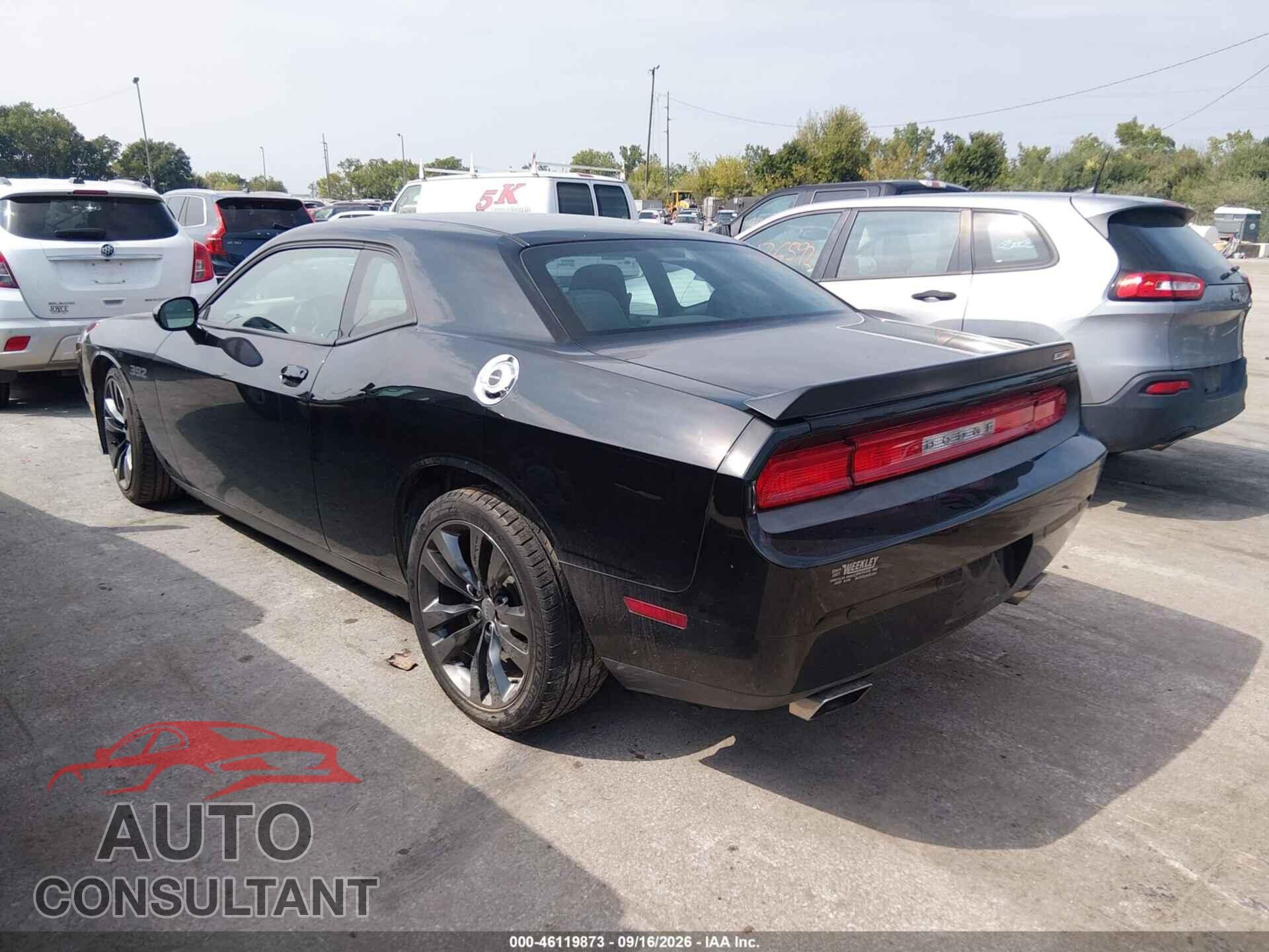 DODGE CHALLENGER 2013 - 2C3CDYDJ3DH687936