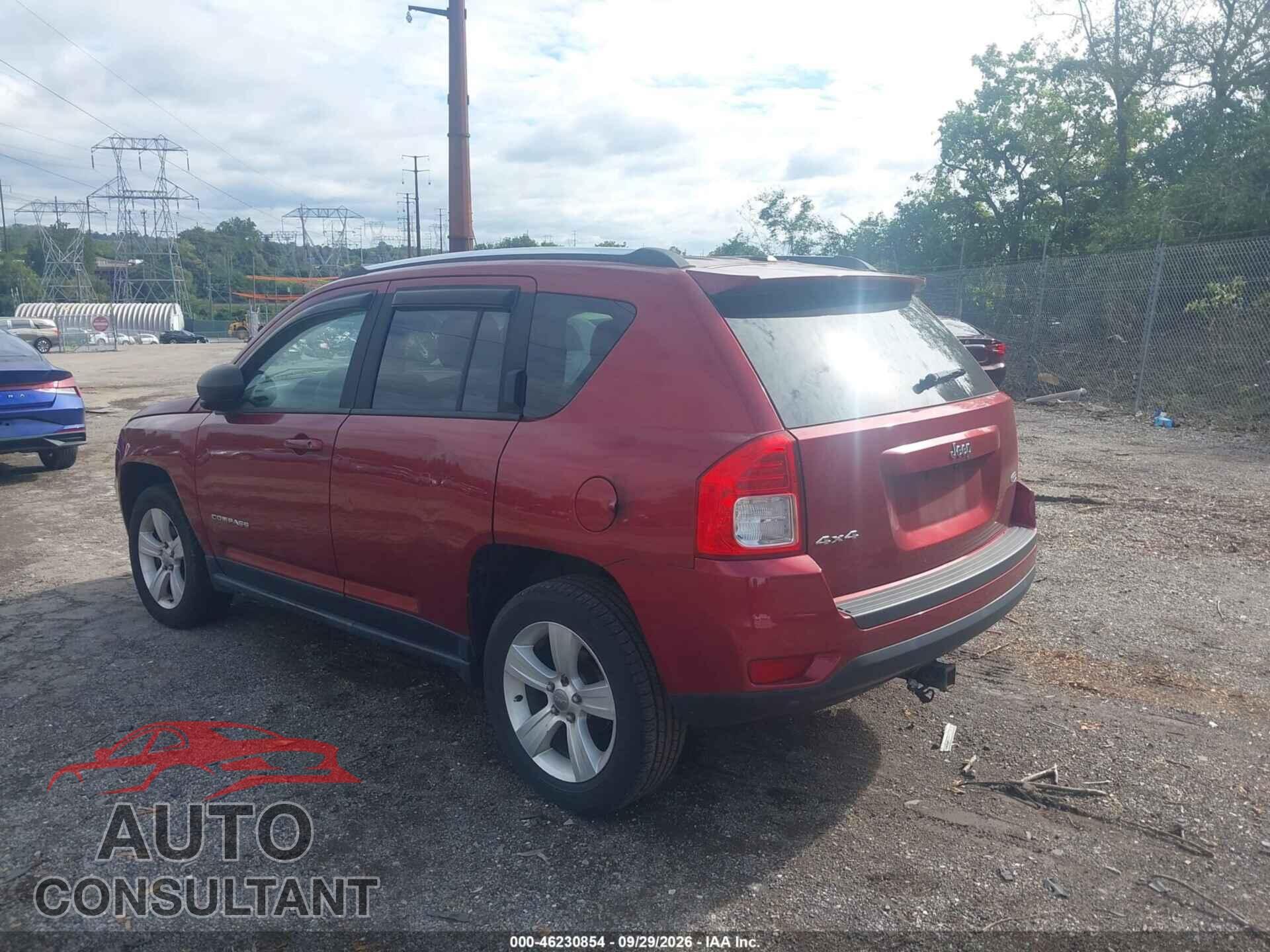 JEEP COMPASS 2013 - 1C4NJDEB7DD165353