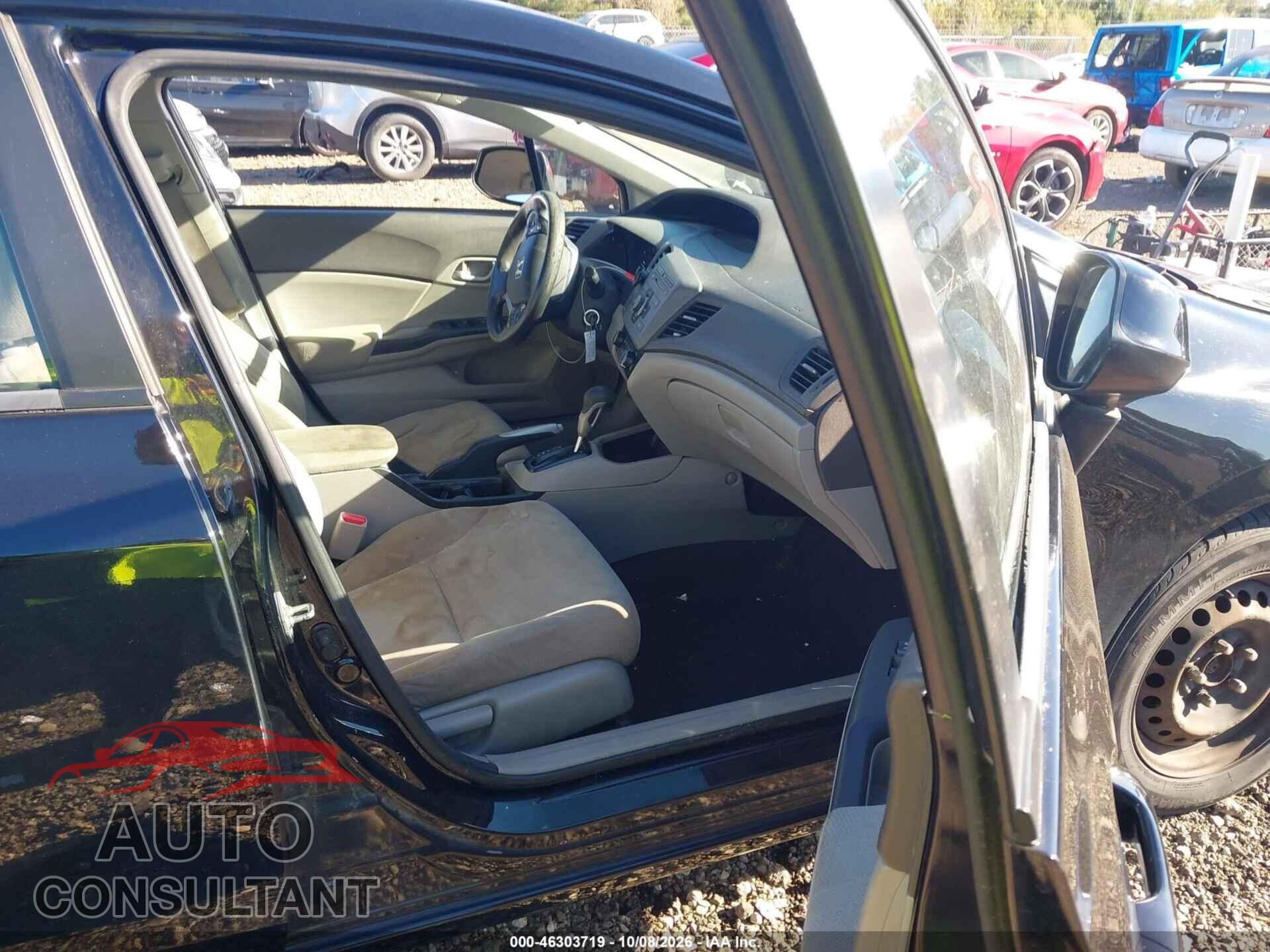 HONDA CIVIC 2012 - 19XFB2F59CE019452