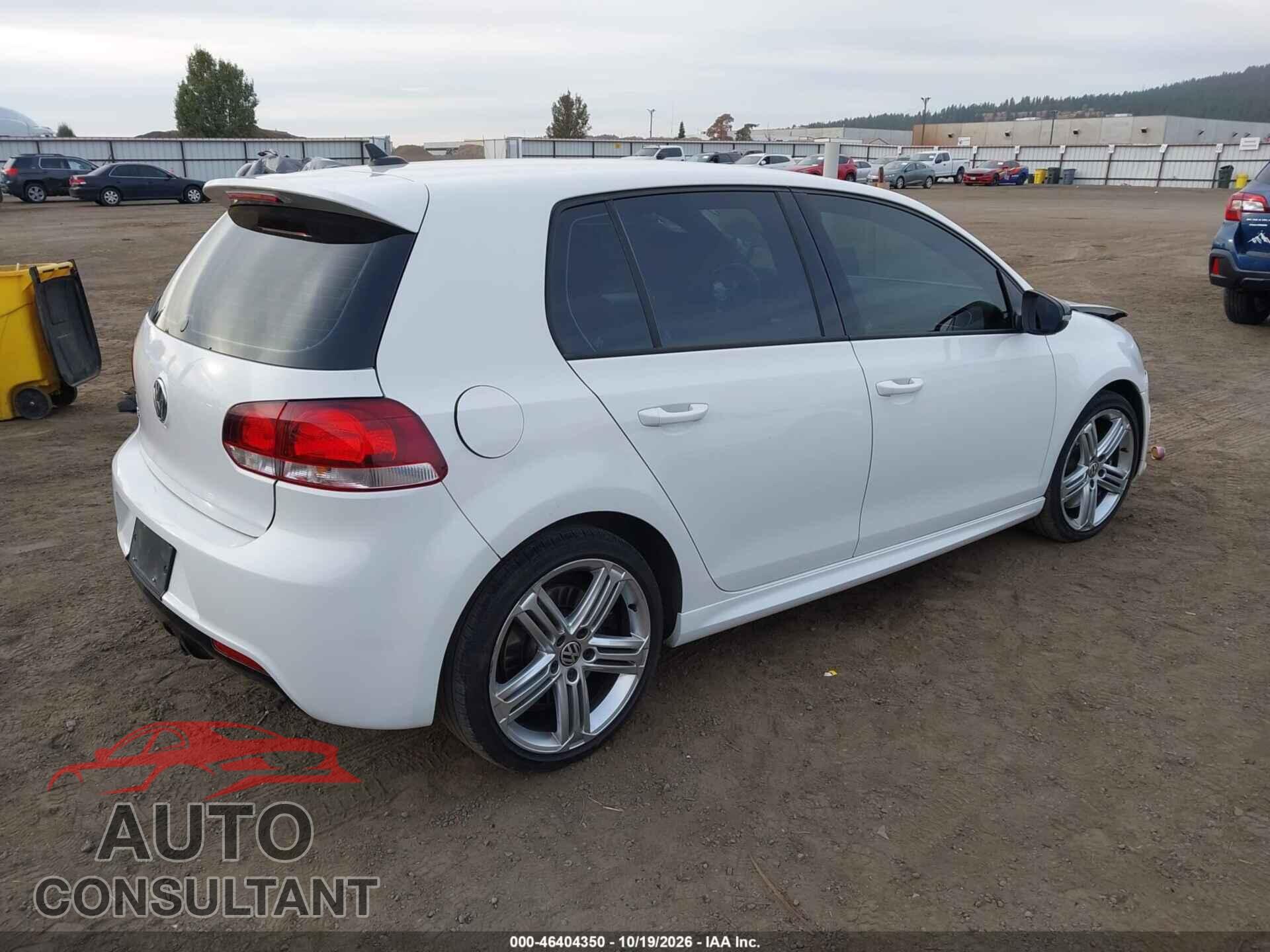 VOLKSWAGEN GOLF R 2012 - WVWPF7AJ2CW284844