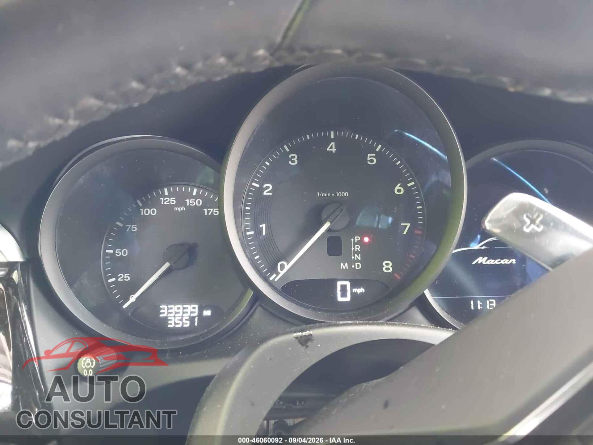 PORSCHE MACAN 2022 - WP1AA2A56NLB08392