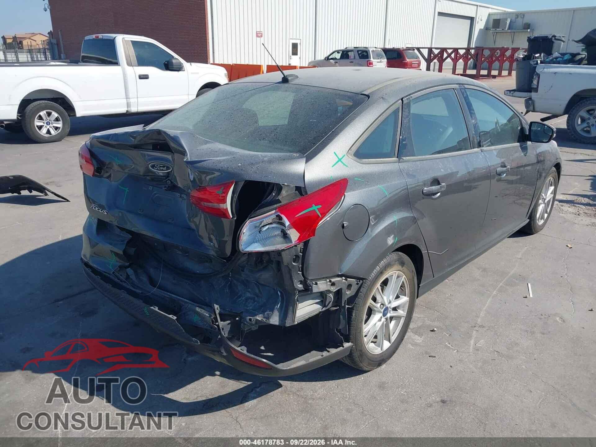 FORD FOCUS 2016 - 1FADP3F20GL372220