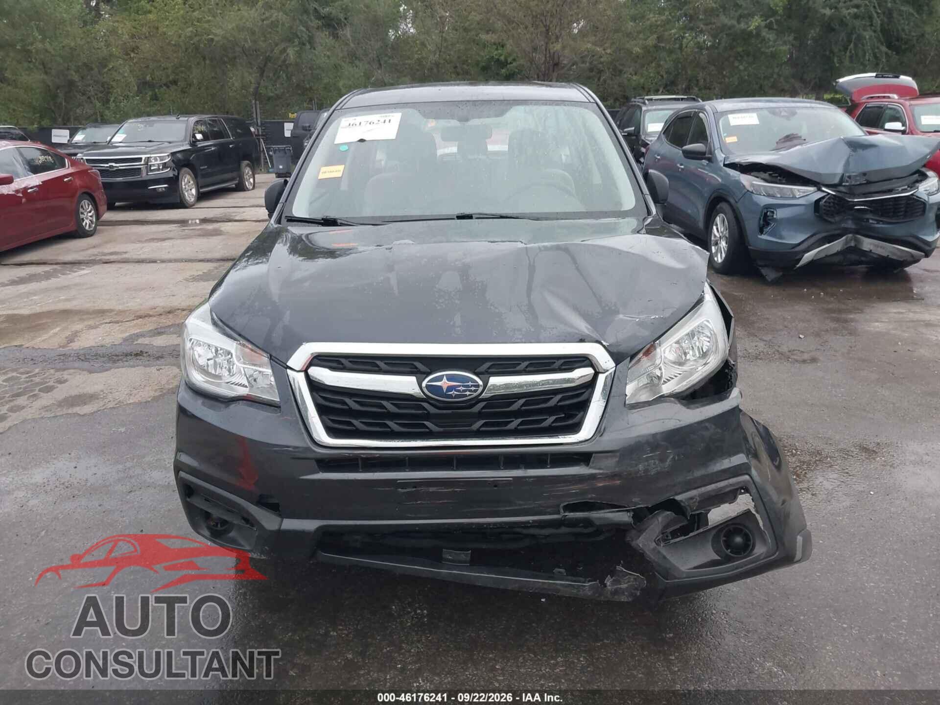SUBARU FORESTER 2017 - JF2SJAAC2HH515987