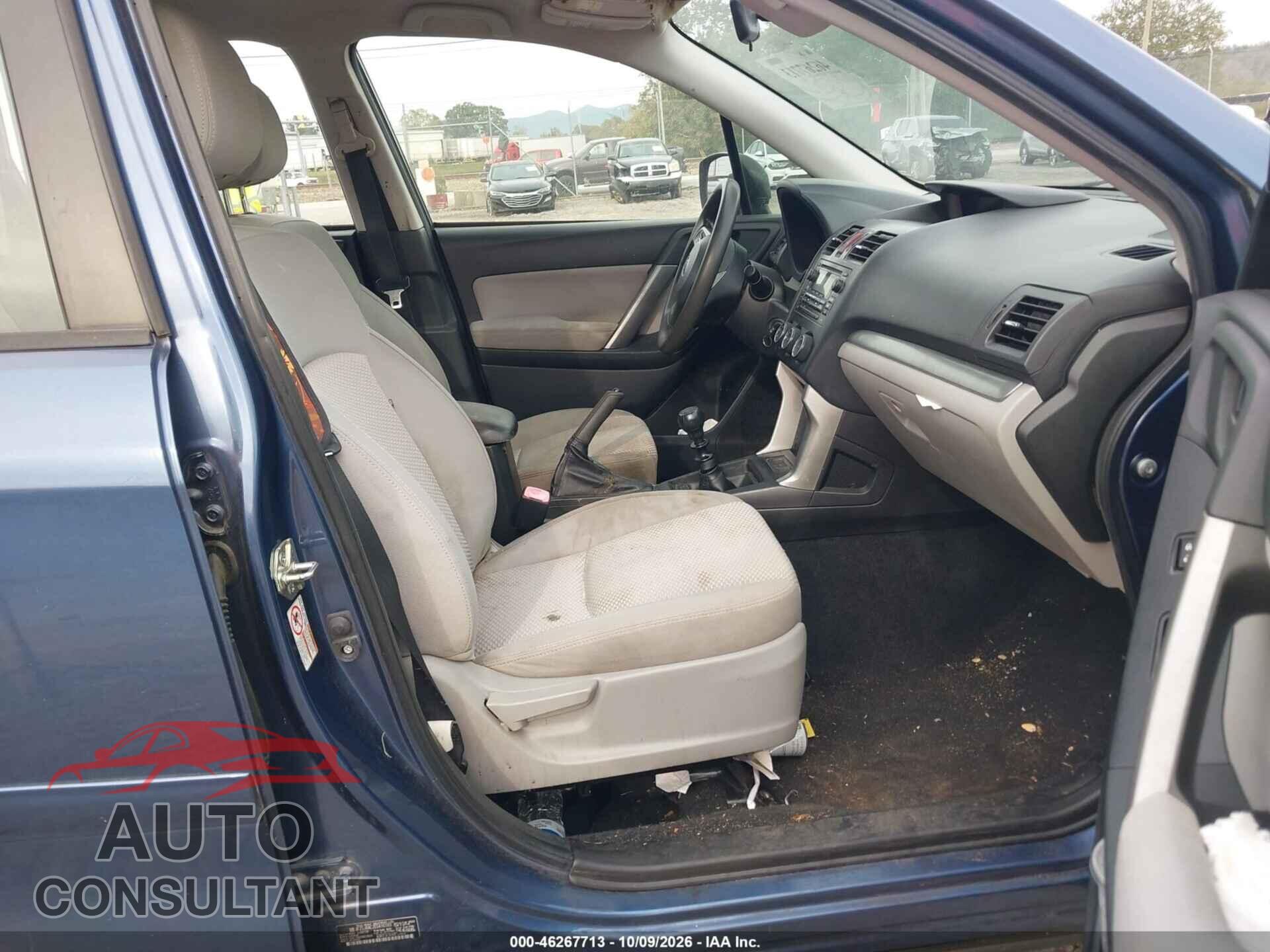 SUBARU FORESTER 2014 - JF2SJAAC2EG416183
