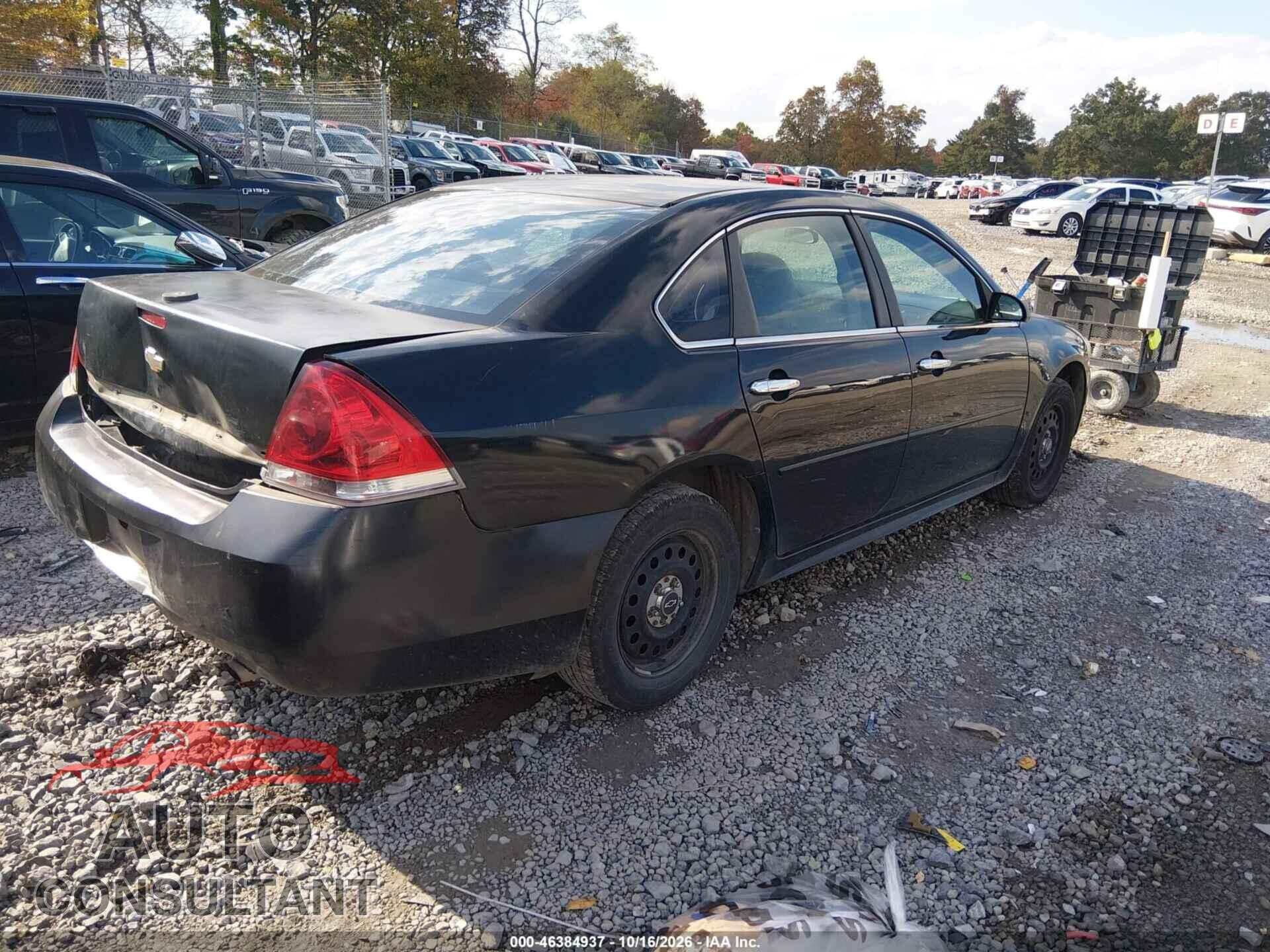 CHEVROLET IMPALA 2010 - 2G1WB5EN2A1245449