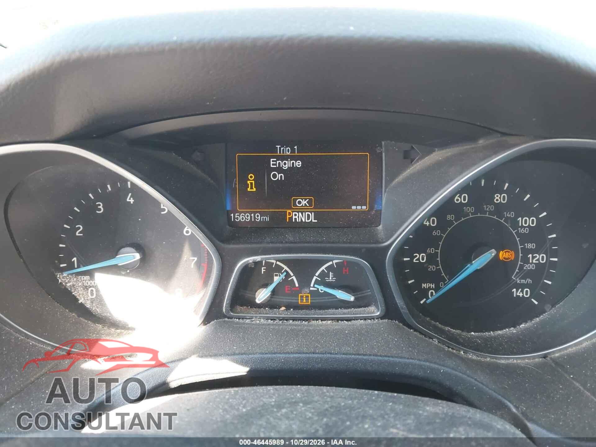FORD FOCUS 2016 - 1FADP3E21GL334870