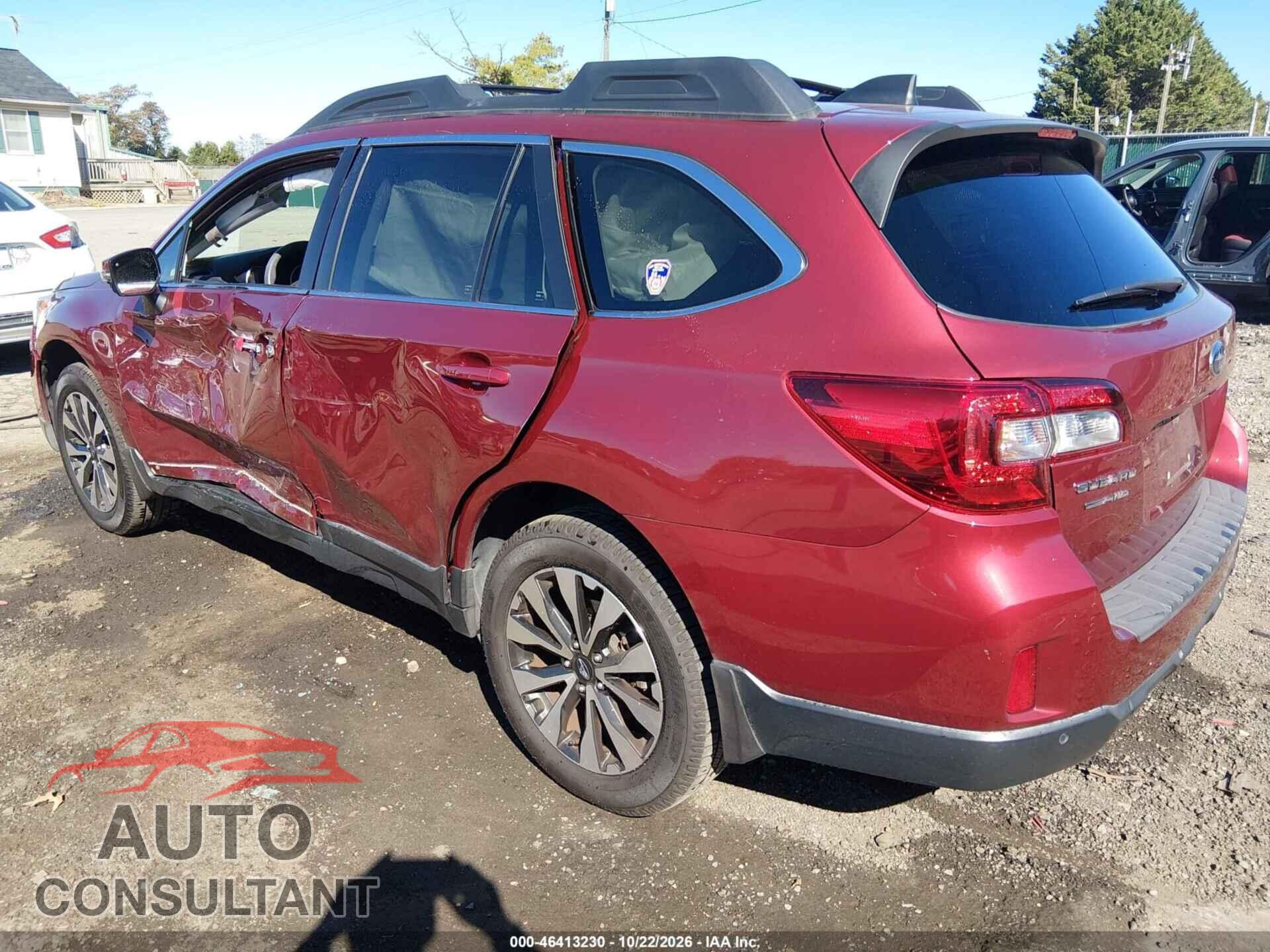 SUBARU OUTBACK 2017 - 4S4BSANC3H3223800