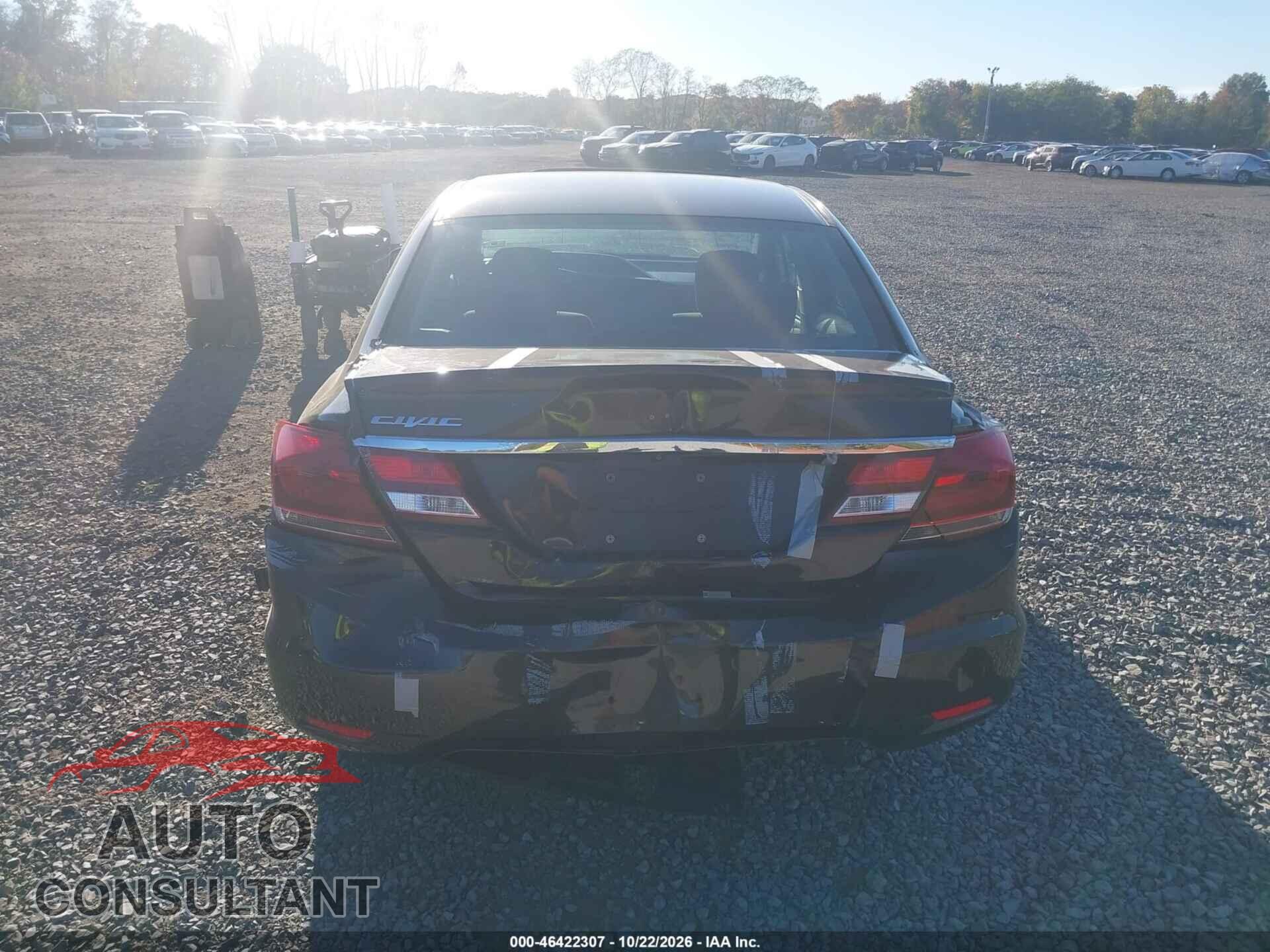 HONDA CIVIC 2013 - 19XFB2F86DE215814