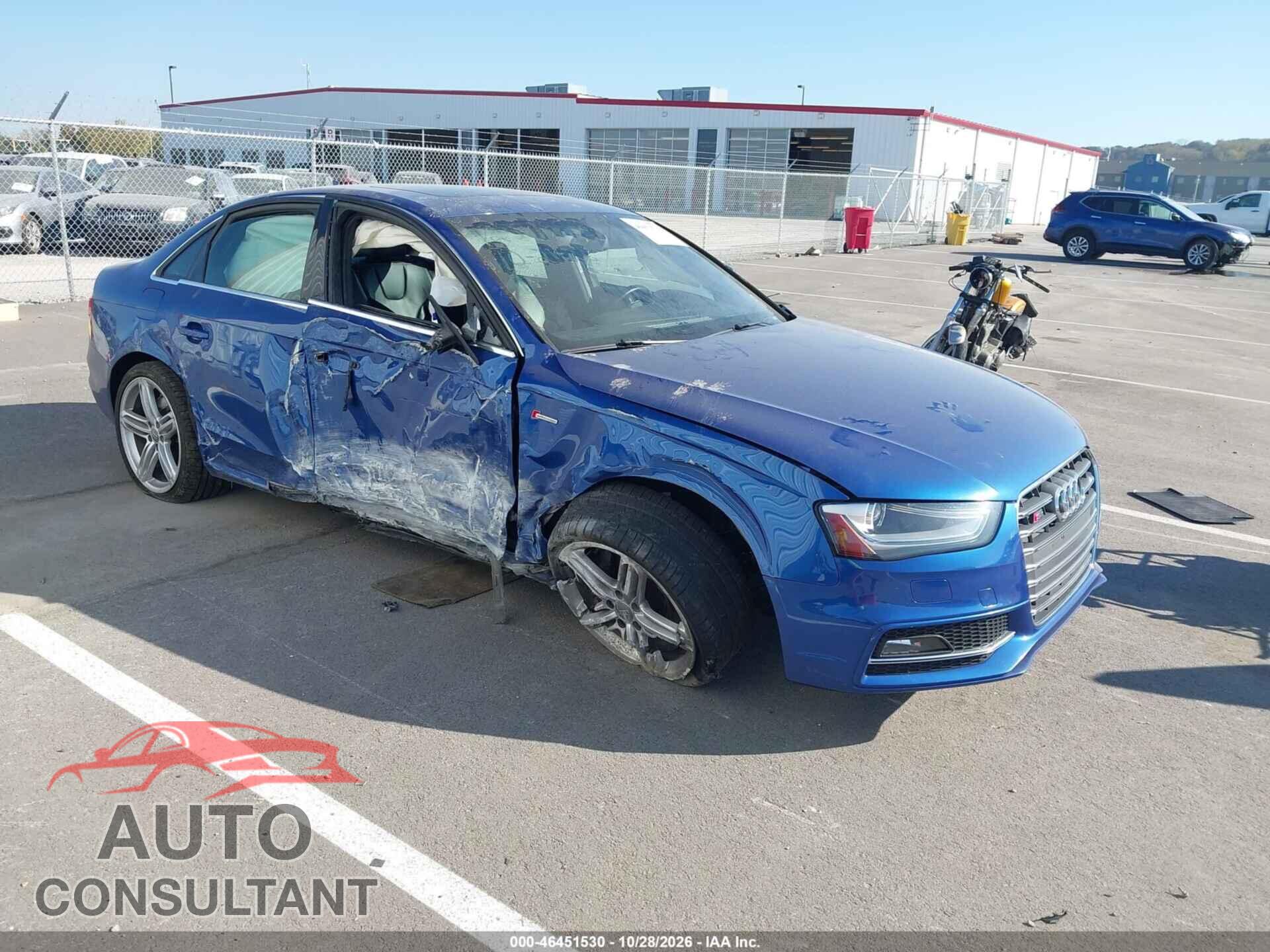 AUDI S4 2015 - WAUBGAFL8FA080322