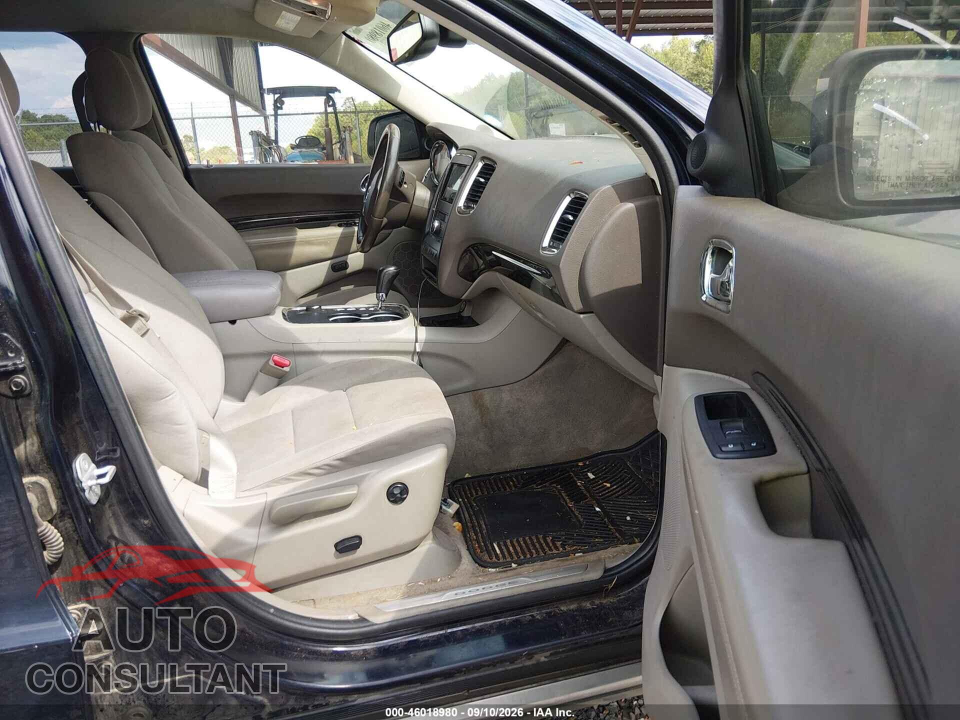 DODGE DURANGO 2011 - 1D4SE4GT8BC595721