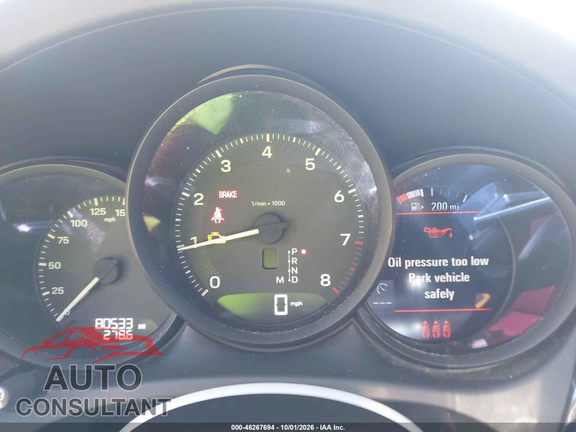 PORSCHE MACAN 2022 - WP1AA2A57NLB11608