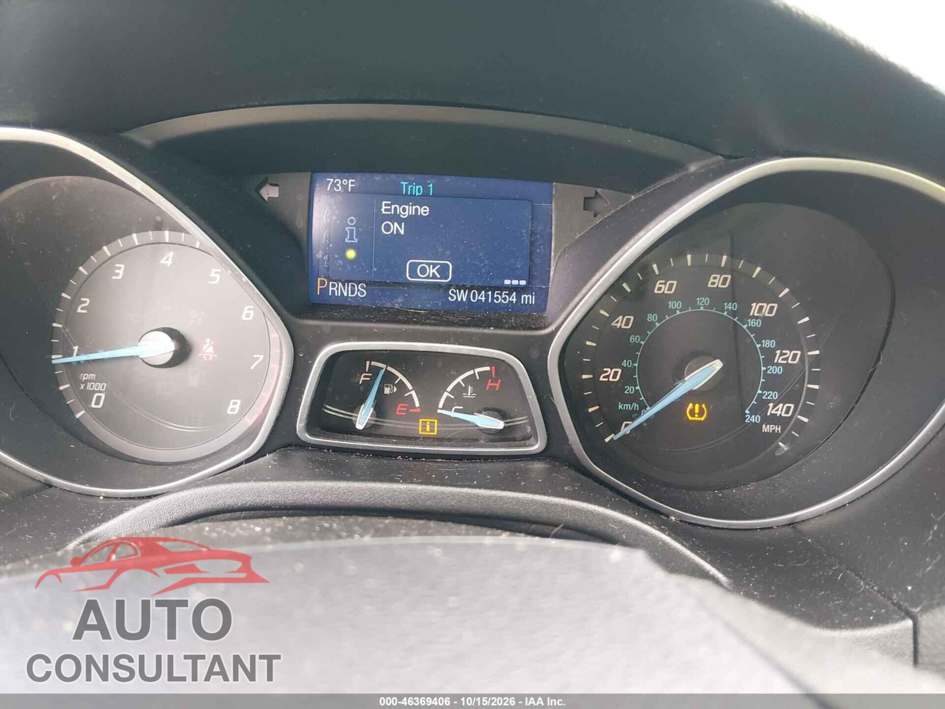 FORD FOCUS 2014 - 1FADP3K21EL228386