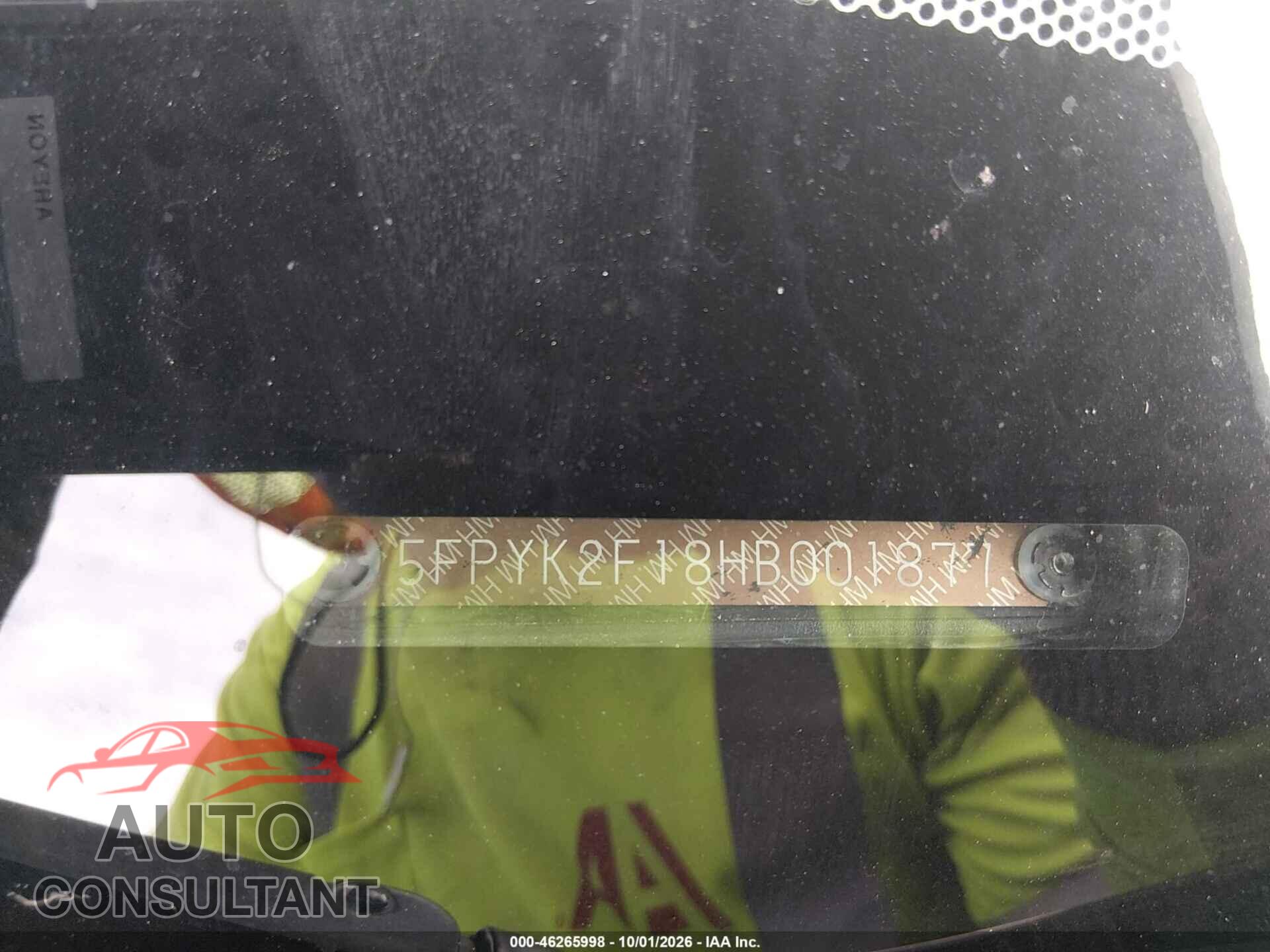 HONDA RIDGELINE 2017 - 5FPYK2F18HB001877