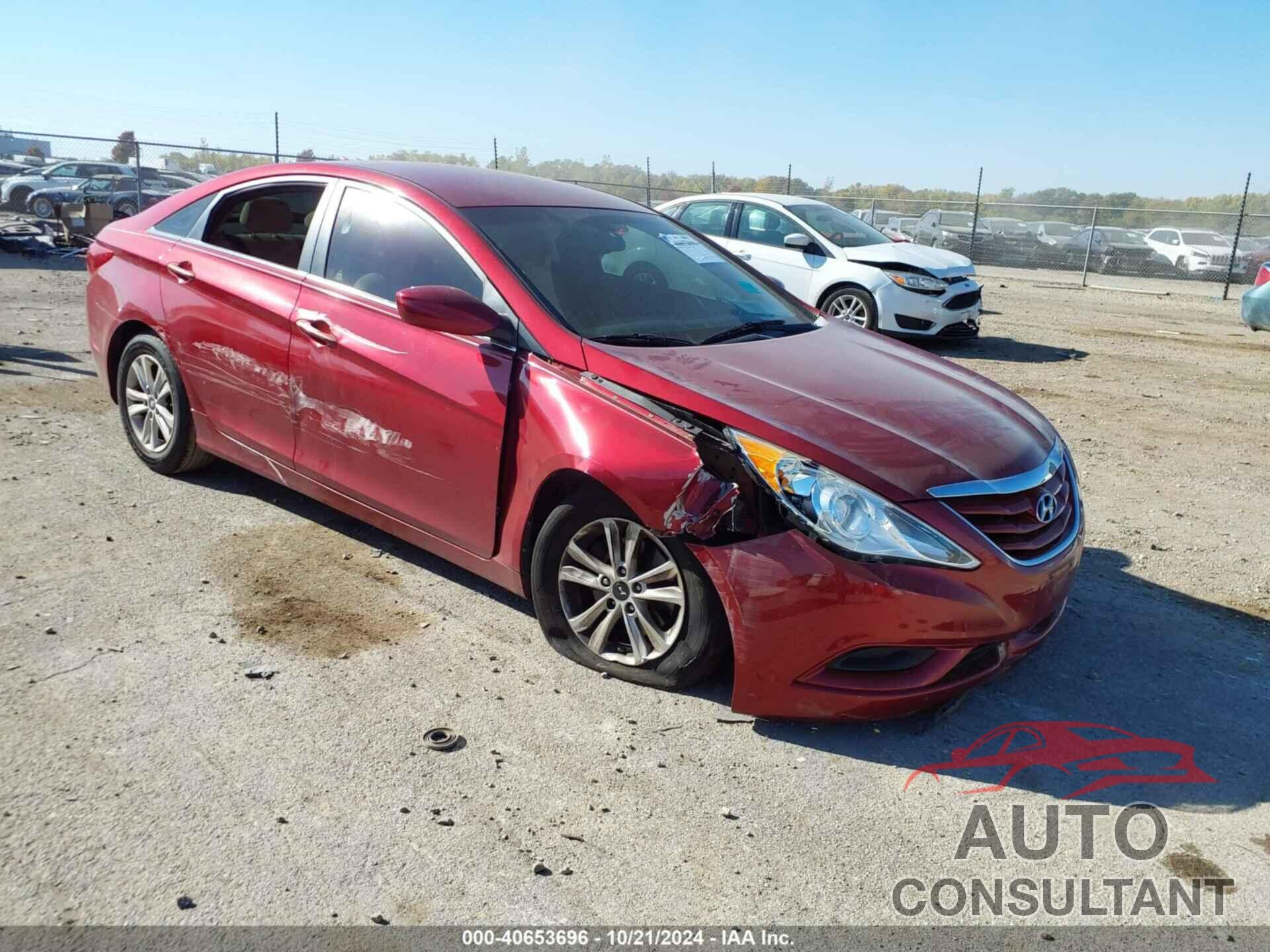 HYUNDAI SONATA 2012 - 5NPEB4AC3CH386503