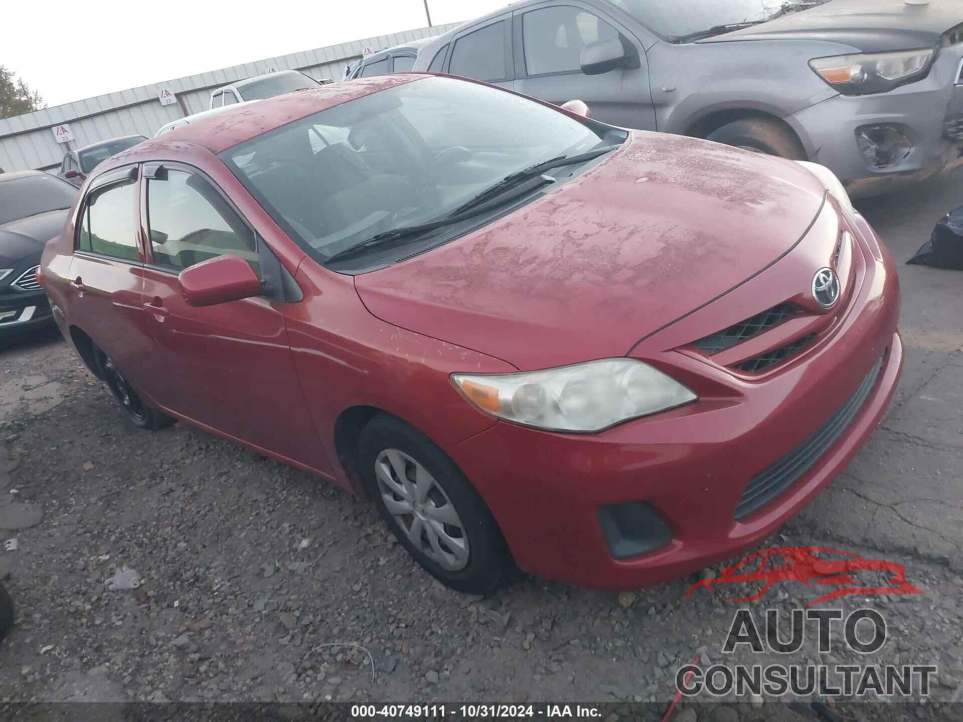 TOYOTA COROLLA 2012 - JTDBU4EE9C9175291