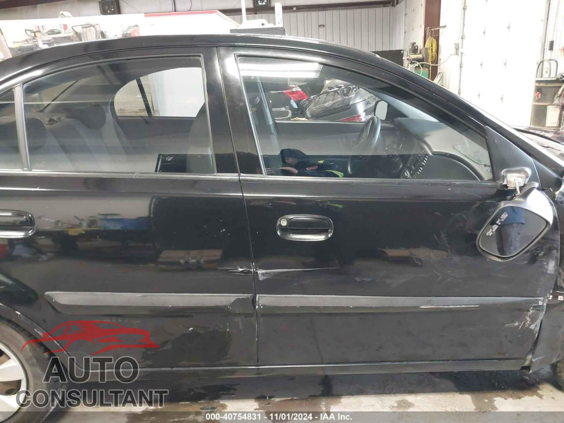 KIA RIO 2010 - KNADH4A36A6691833