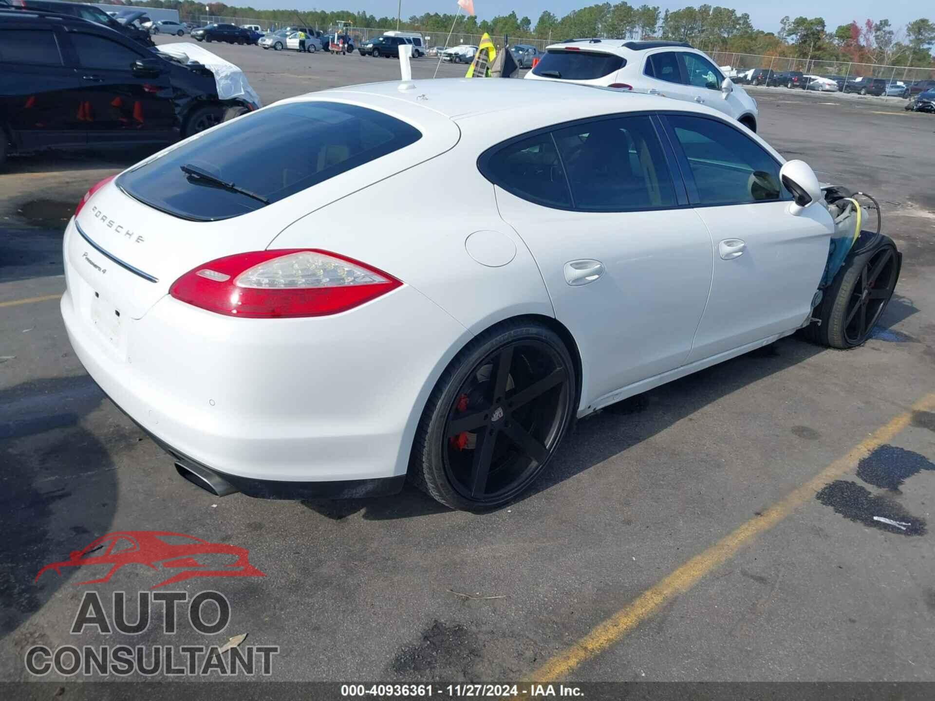 PORSCHE PANAMERA 2012 - WP0AA2A71CL017076