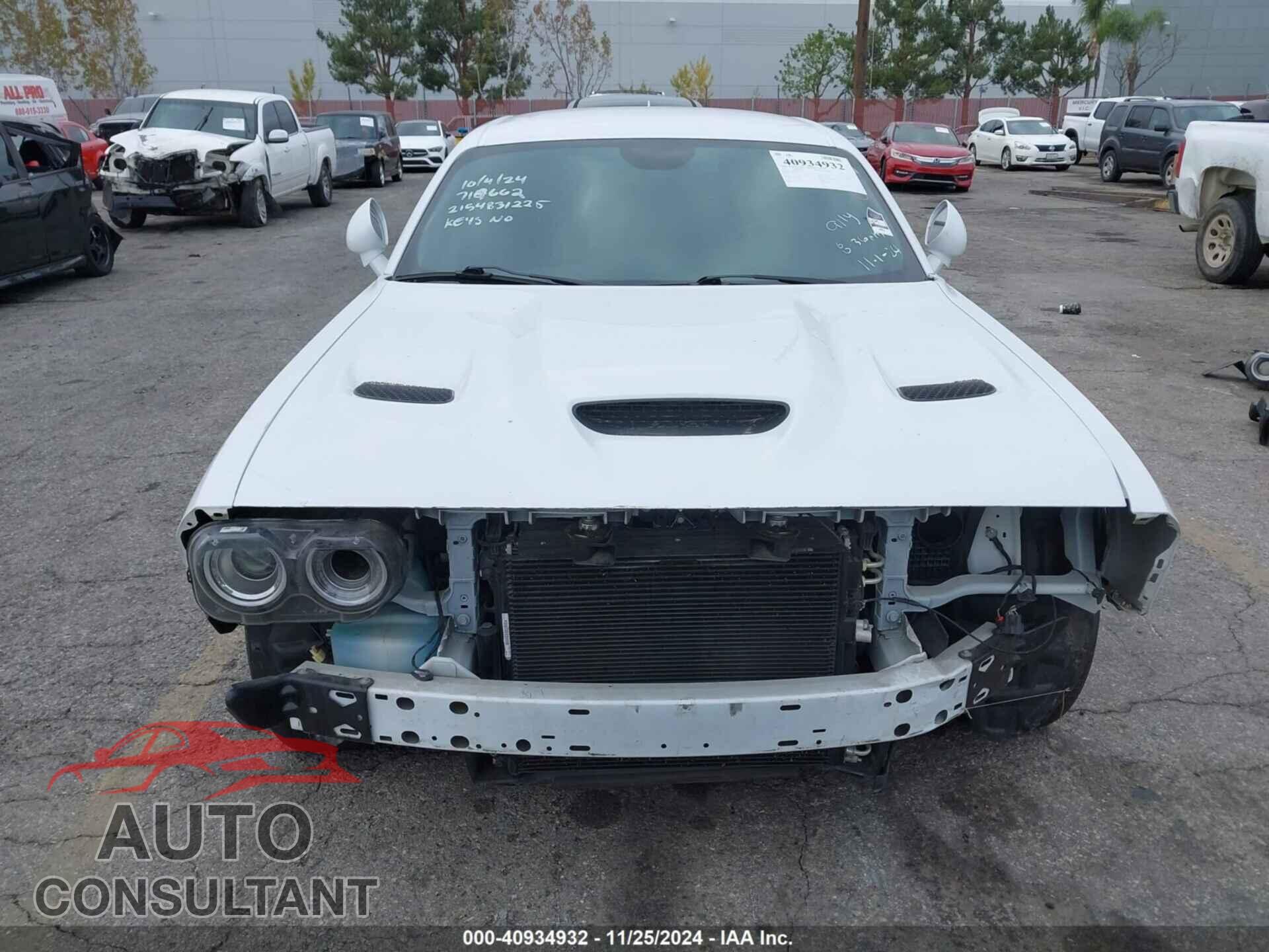 DODGE CHALLENGER 2019 - 2C3CDZFJ8KH714662
