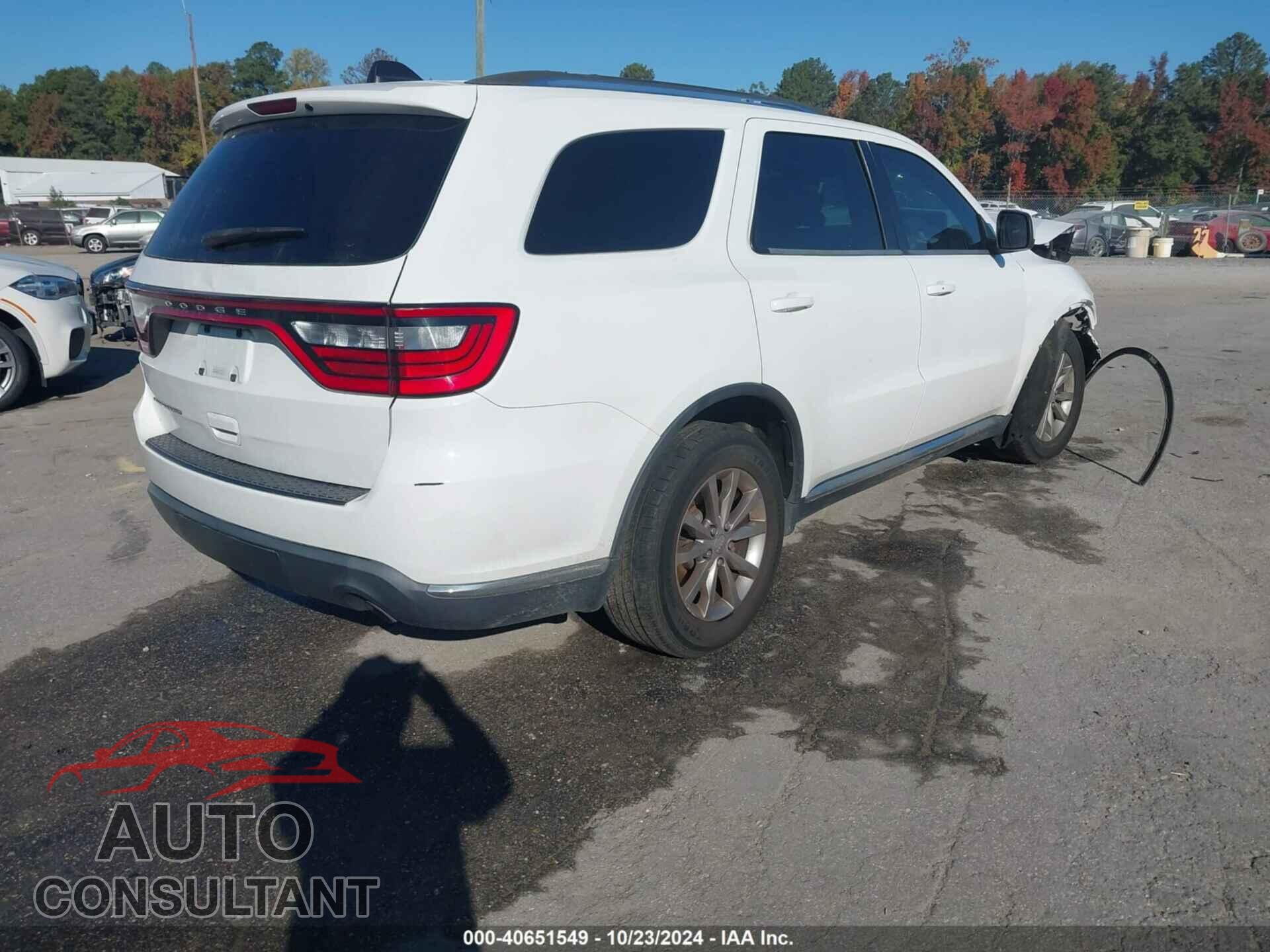 DODGE DURANGO 2017 - 1C4RDHAG0HC805769