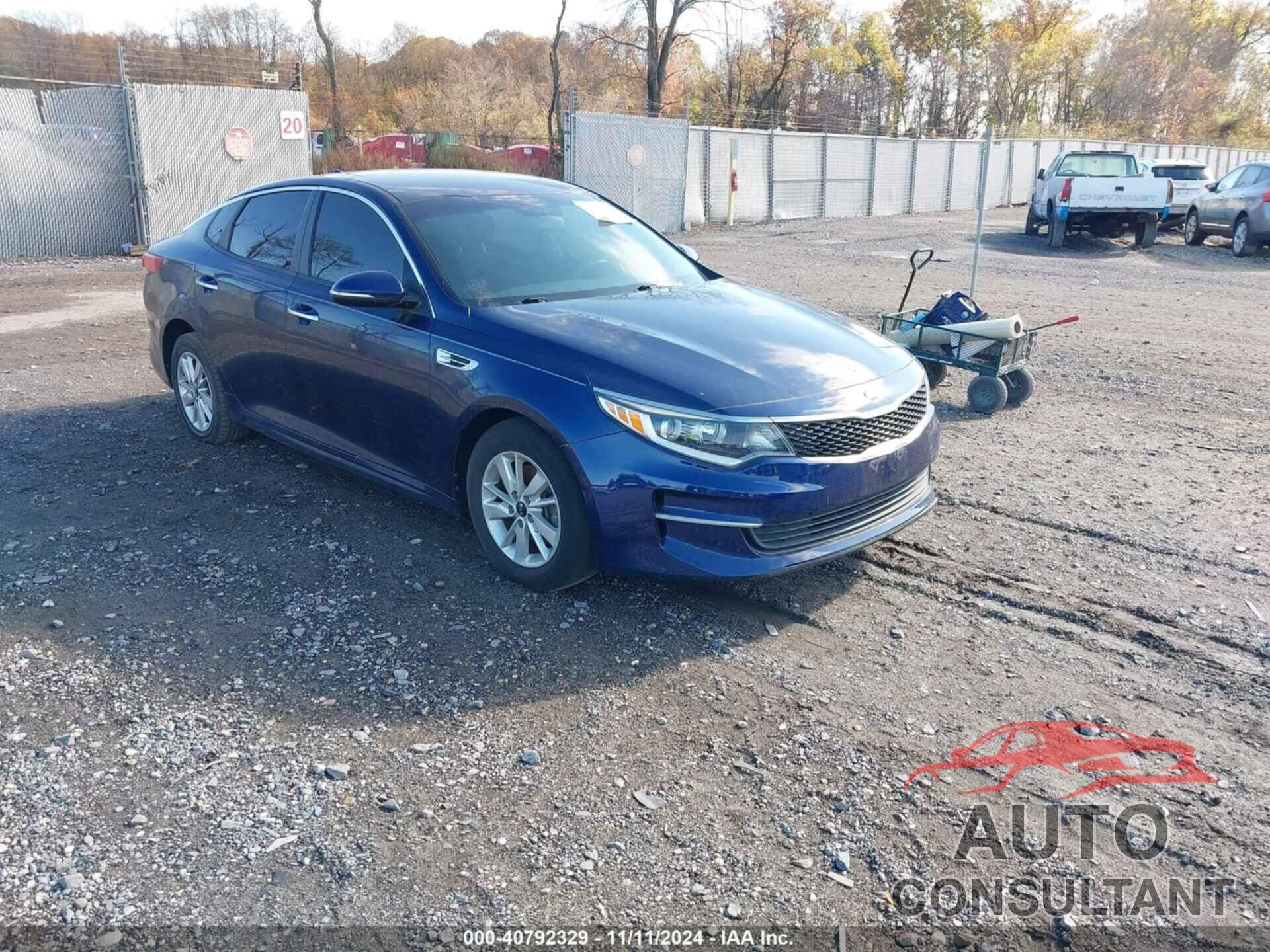KIA OPTIMA 2017 - 5XXGT4L3XHG168340