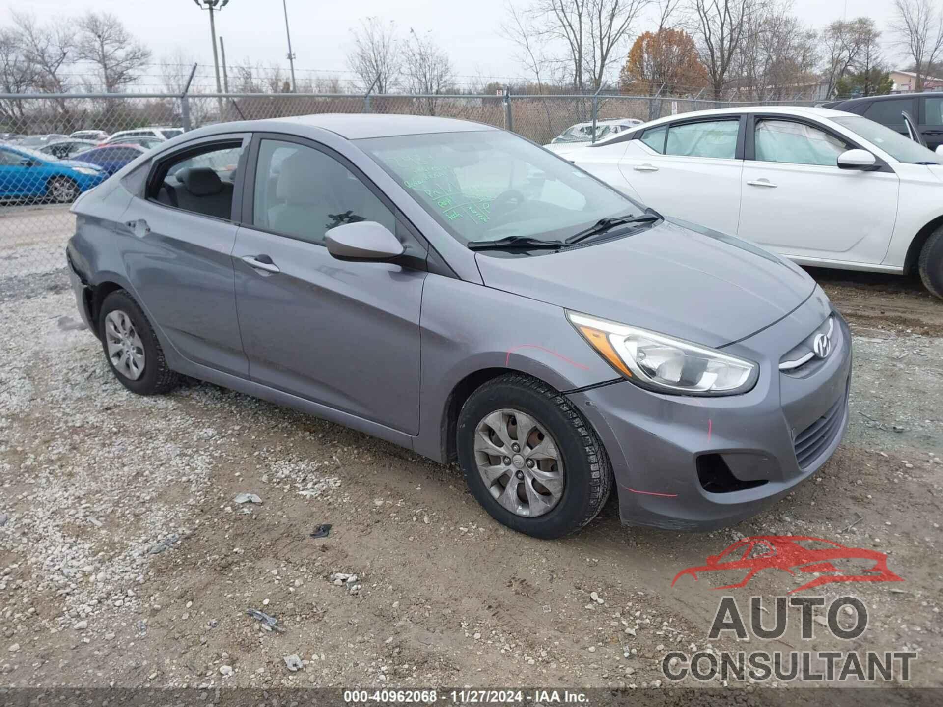 HYUNDAI ACCENT 2016 - KMHCT4AE0GU029096