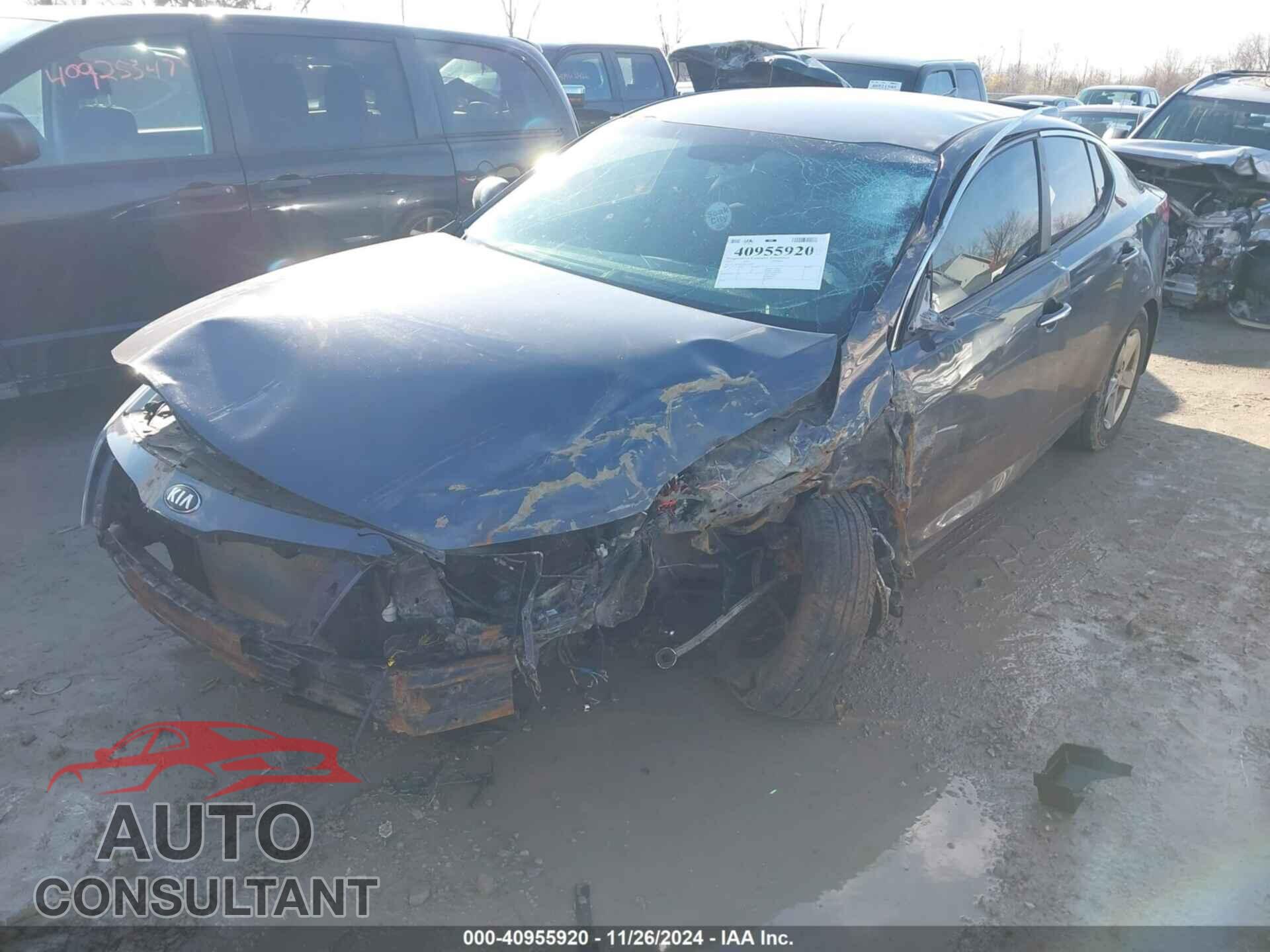 KIA OPTIMA 2015 - KNAGM4A76F5613027