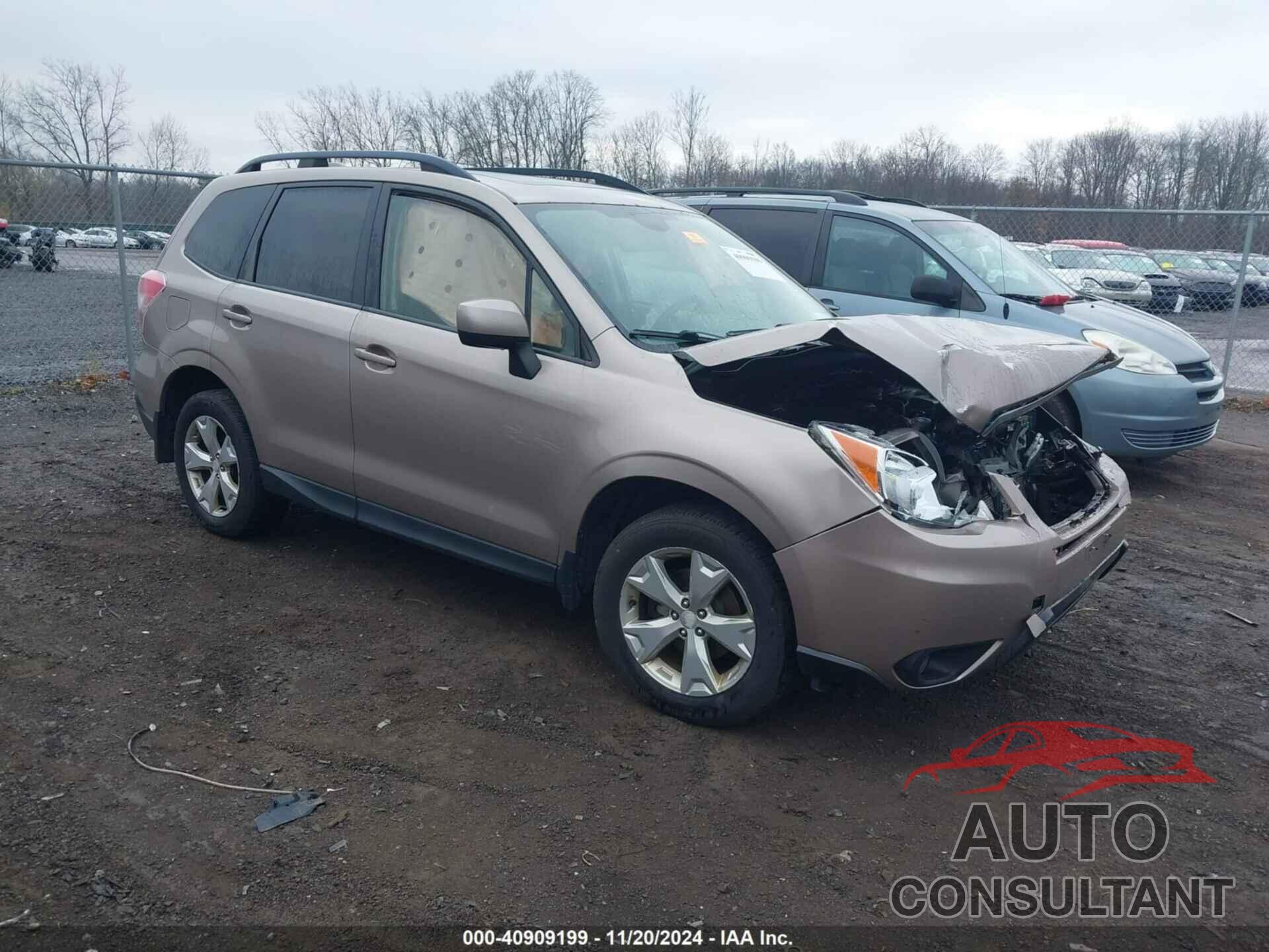 SUBARU FORESTER 2016 - JF2SJAFC6GH433851