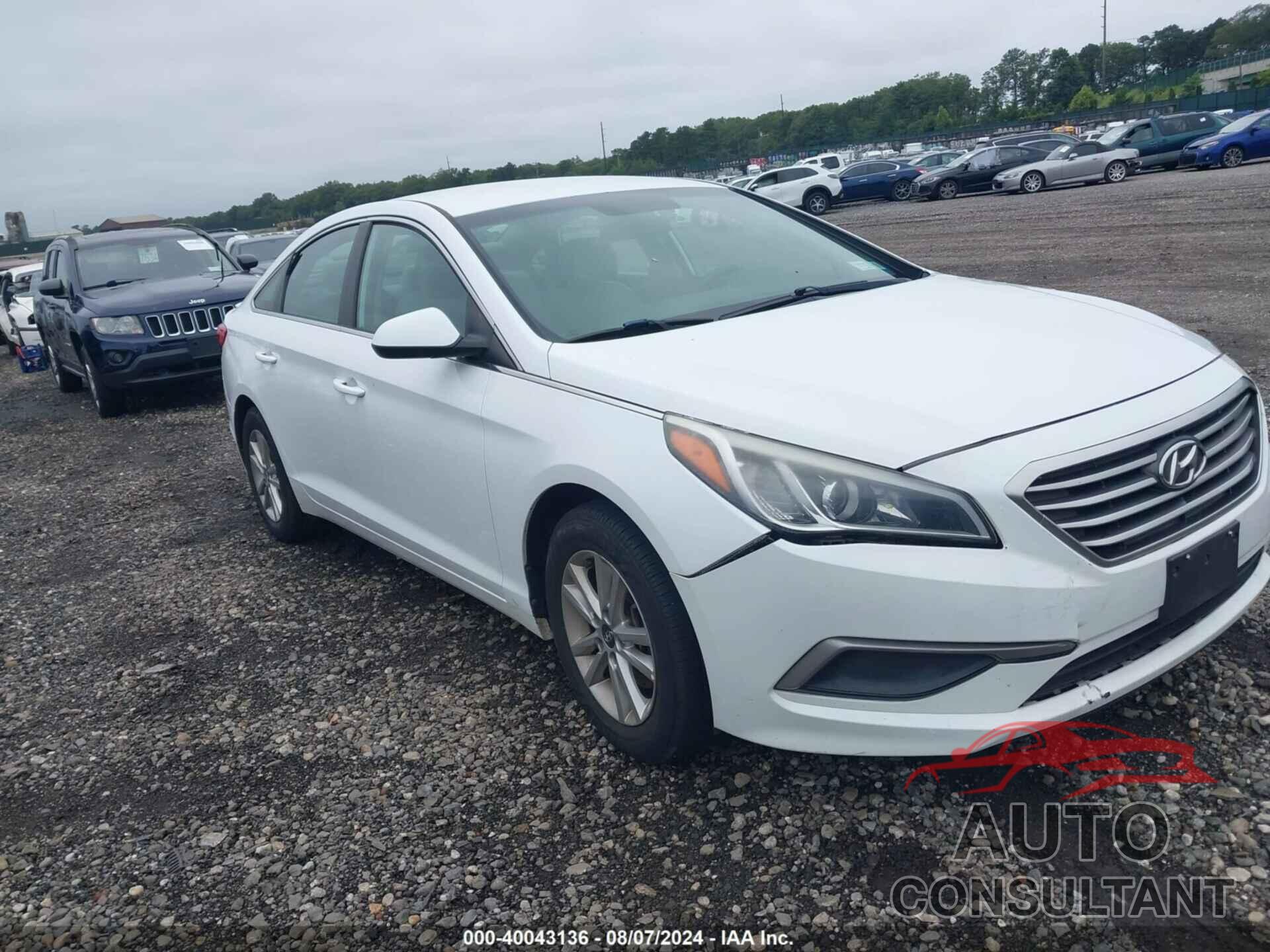 HYUNDAI SONATA 2017 - 5NPE24AF3HH534313