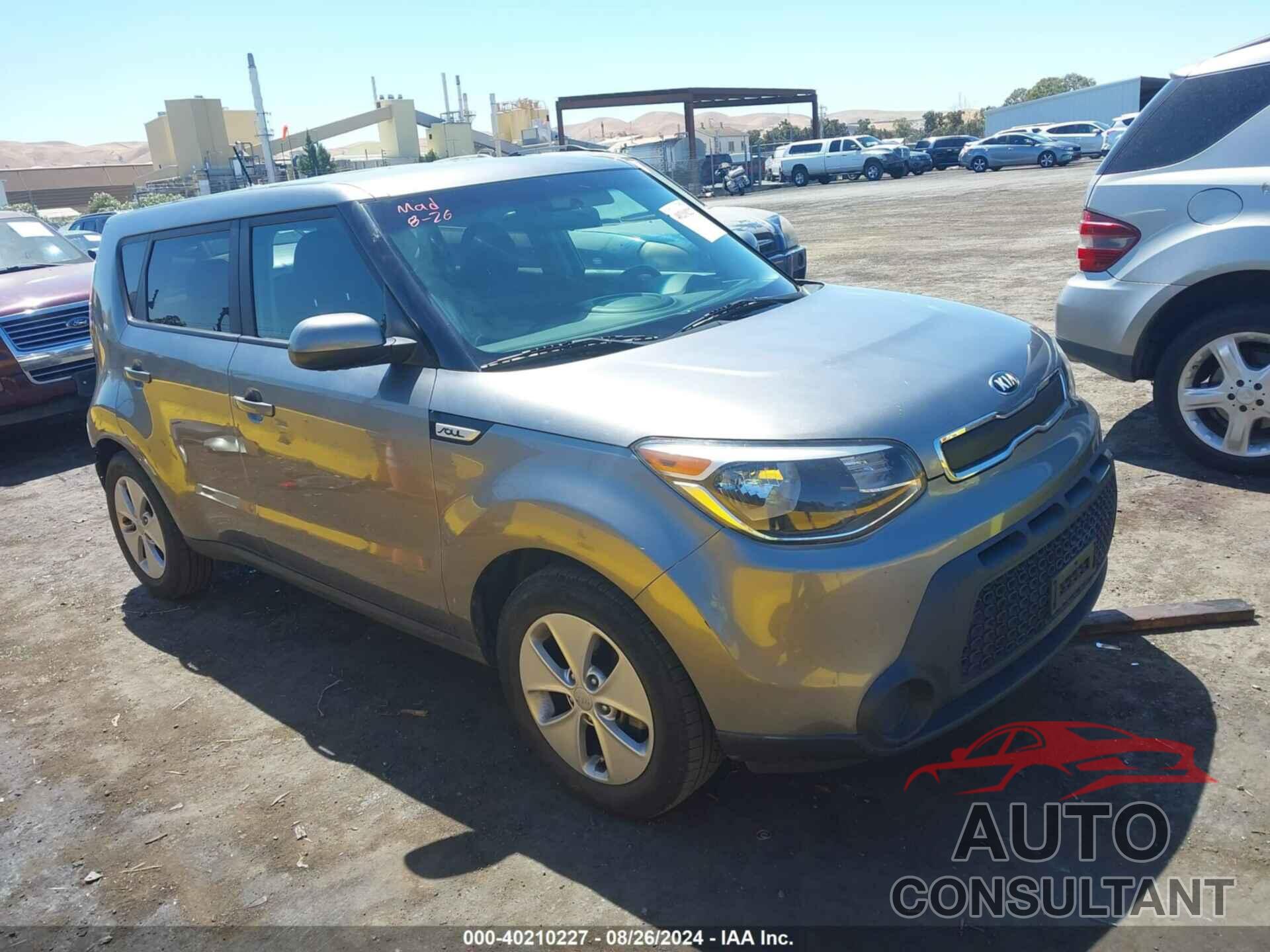 KIA SOUL 2016 - KNDJN2A22G7387329