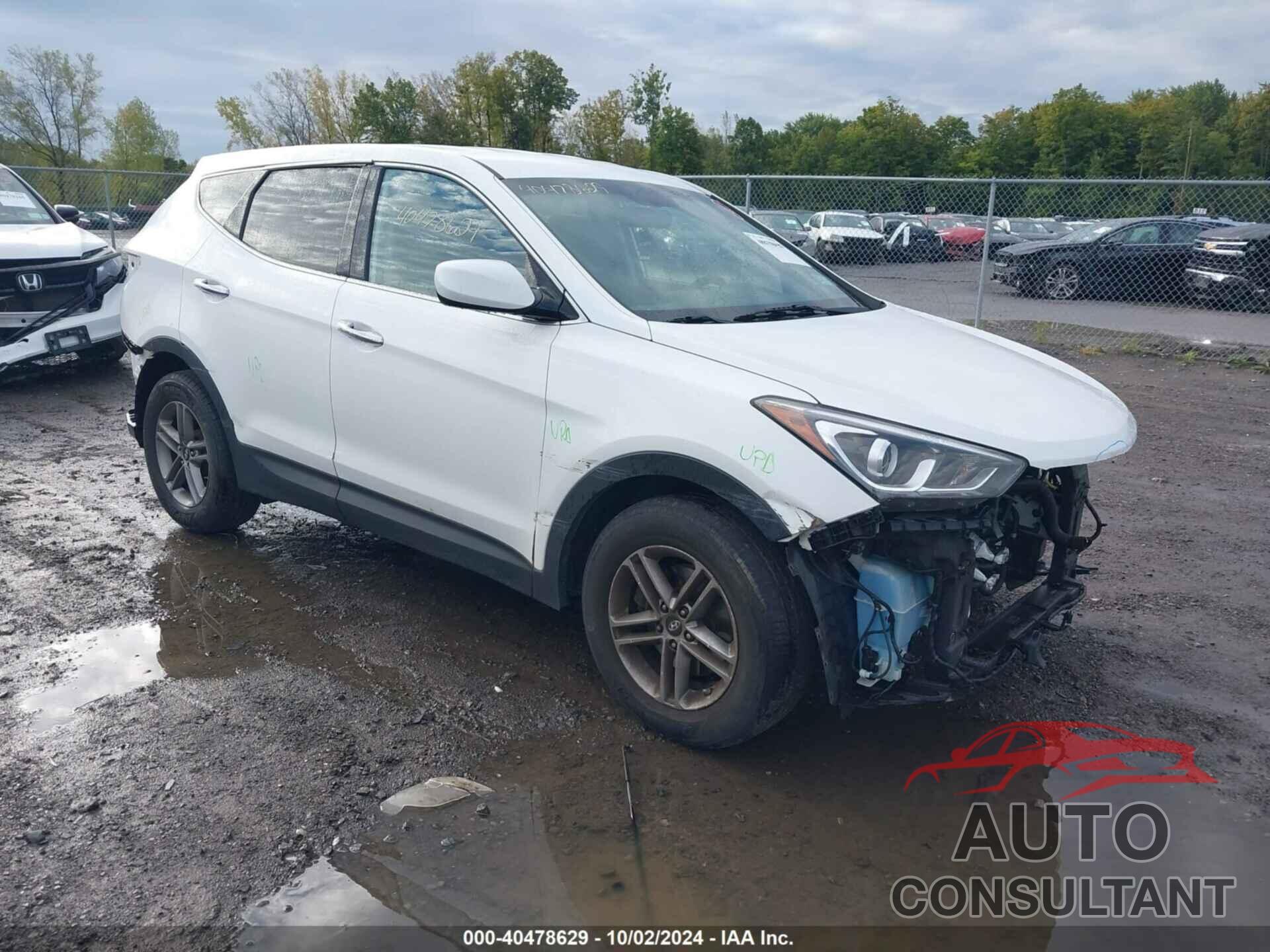 HYUNDAI SANTA FE SPORT 2017 - 5XYZTDLB4HG391906