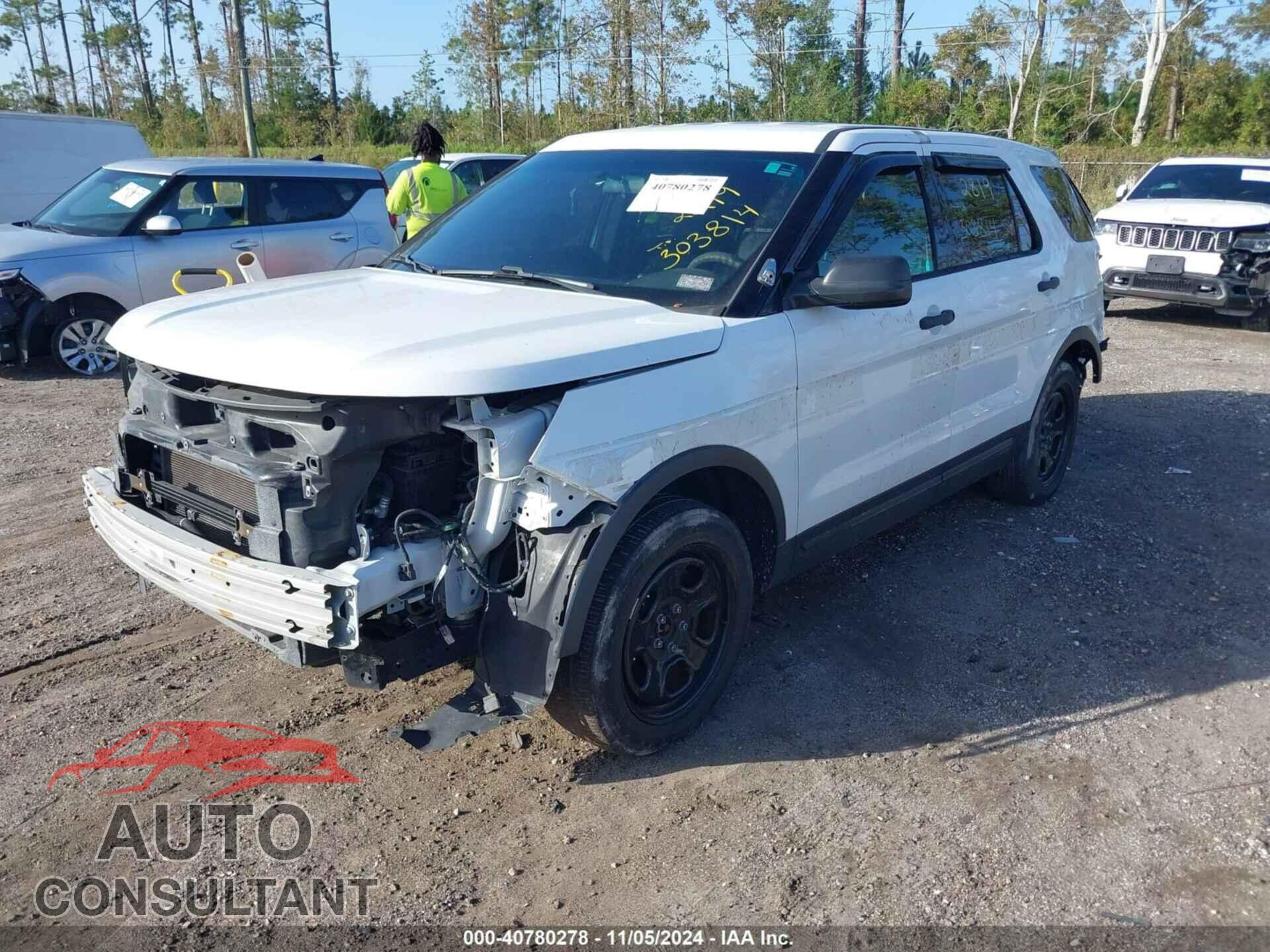FORD POLICE INTERCEPTOR UTILITY 2018 - 1FM5K8AR8JGB59347