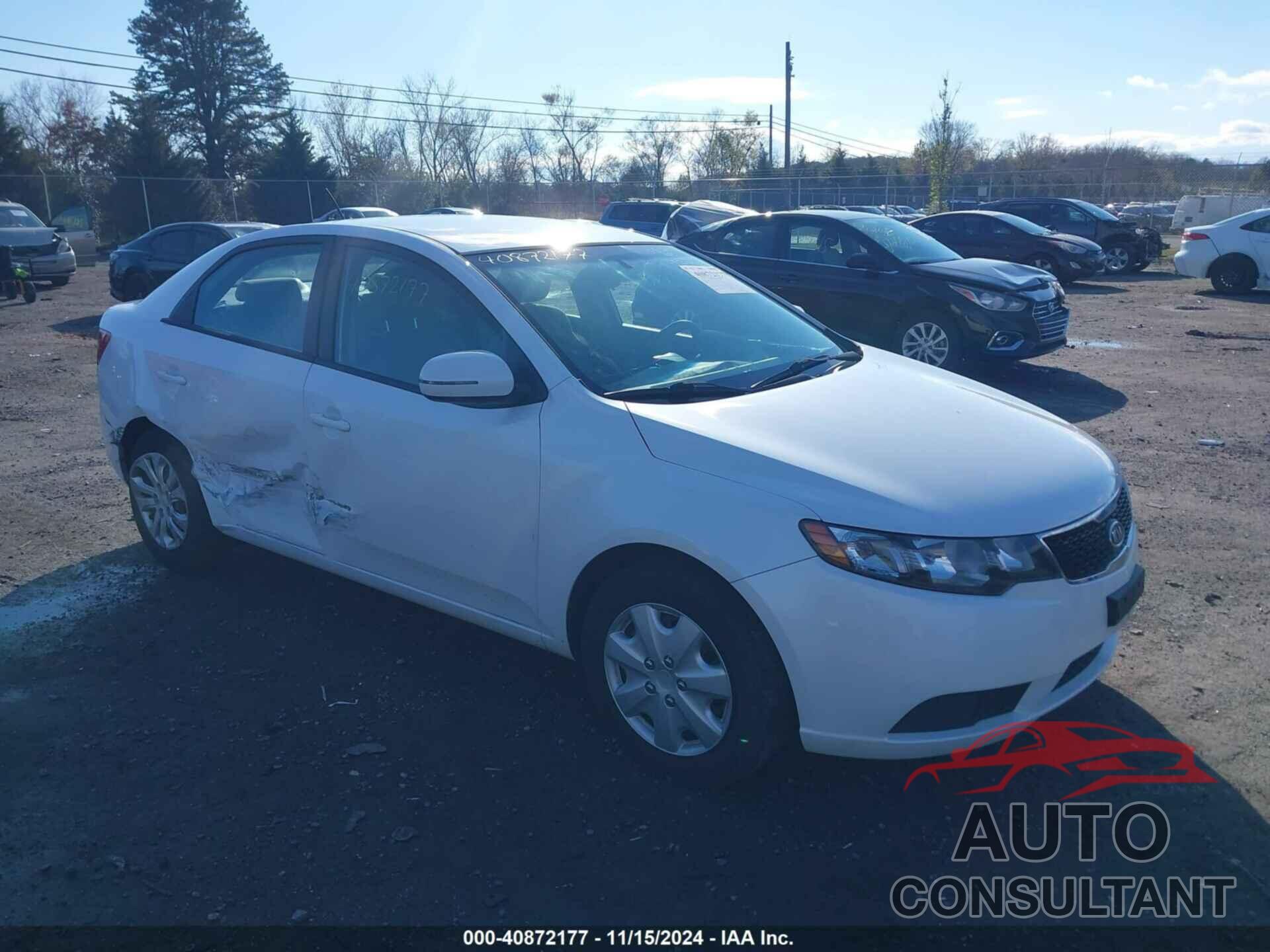 KIA FORTE 2012 - KNAFU4A26C5579540