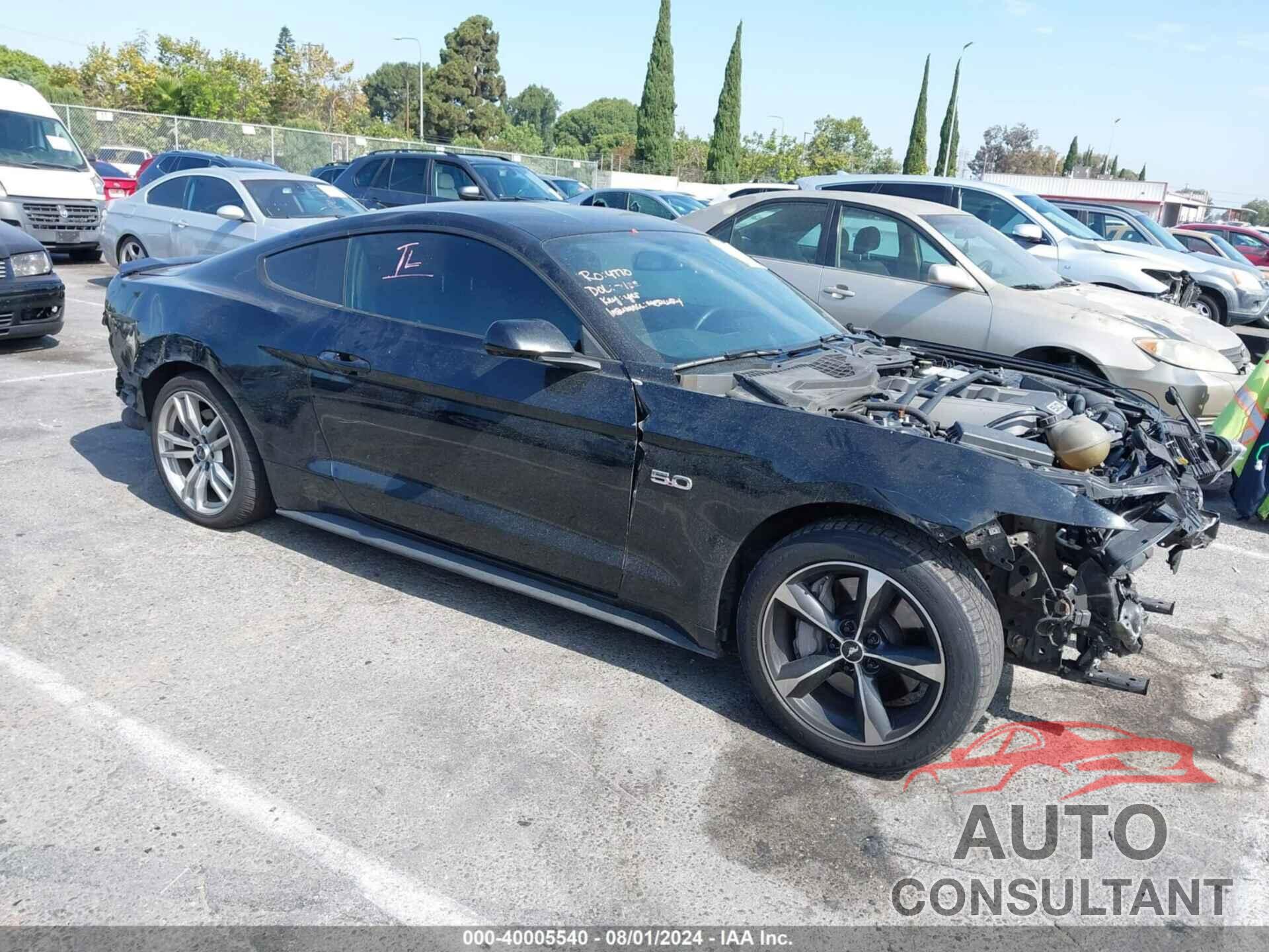 FORD MUSTANG 2017 - 1FA6P8CF8H5225310