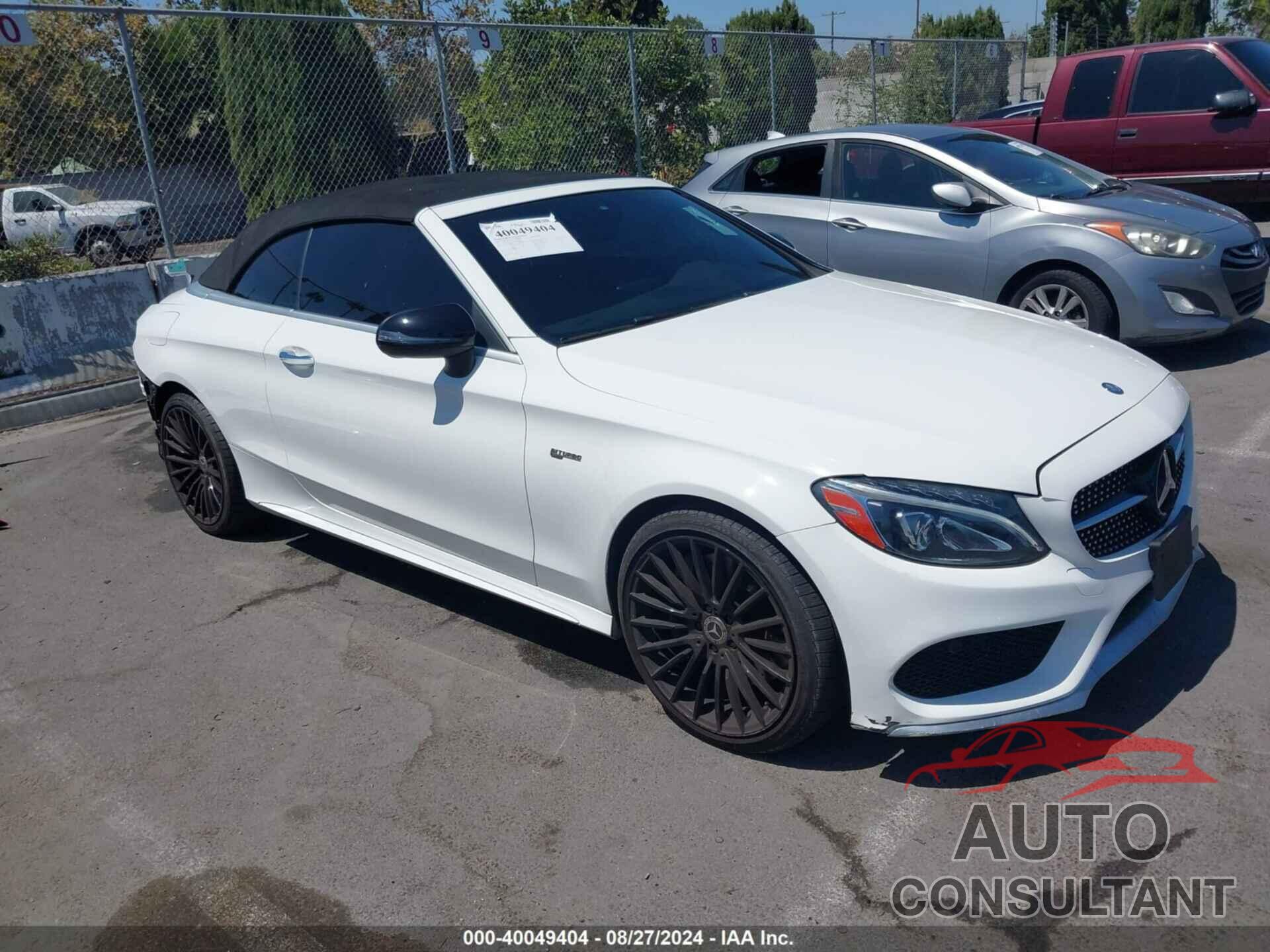 MERCEDES-BENZ AMG C 43 2017 - WDDWK6EB1HF489203