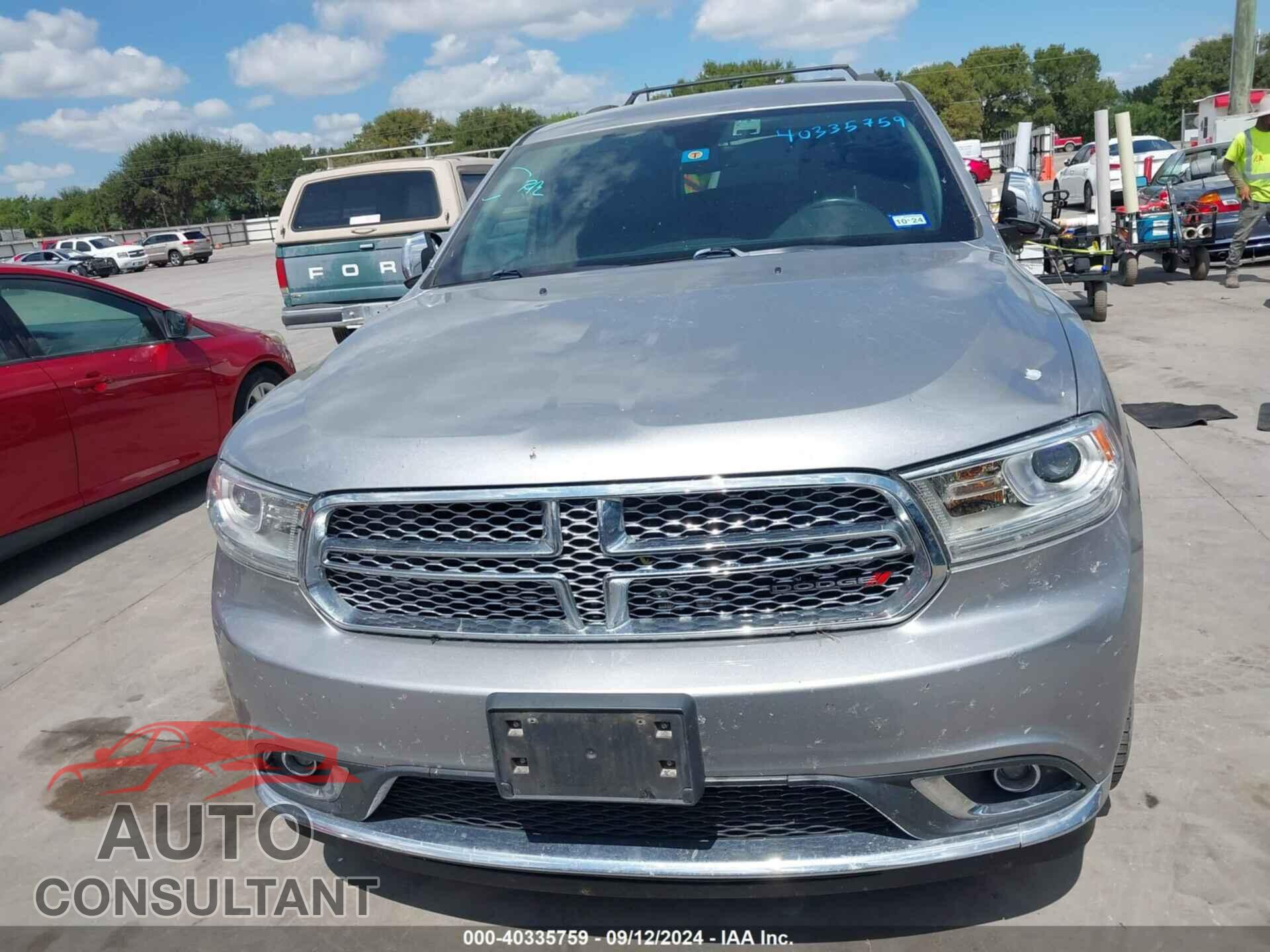 DODGE DURANGO 2017 - 1C4RDHAG8HC619199