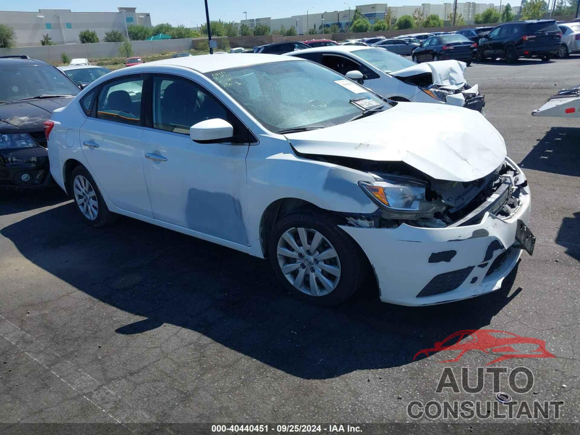 NISSAN SENTRA 2017 - 3N1AB7AP0HY294653