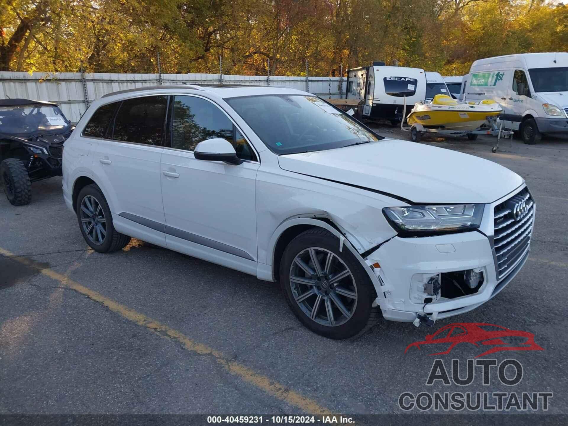 AUDI Q7 2019 - WA1LAAF74KD006720