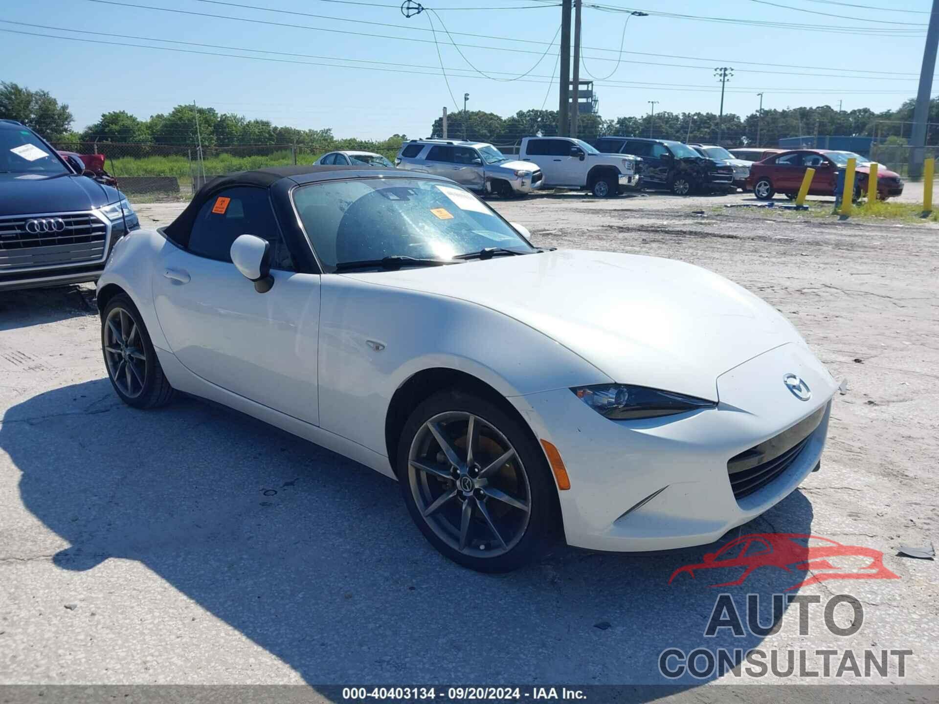 MAZDA MX-5 MIATA 2016 - JM1NDAD7XG0102164